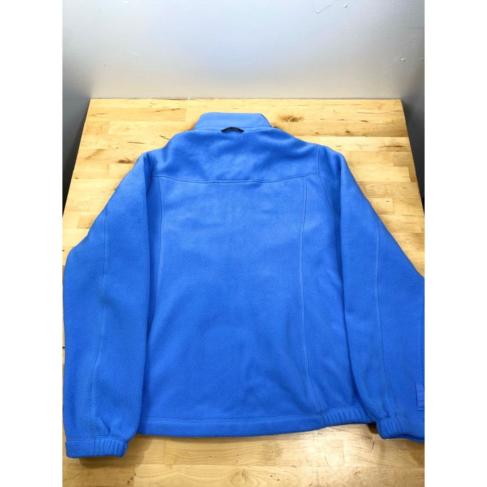 Vintage VINTAGE LL Bean Womens Fleece Jacket Full Zip M Light Blue Outdoor Hiking #3677 Size M / US 6-8 / IT 42-44 - 7 Thumbnail