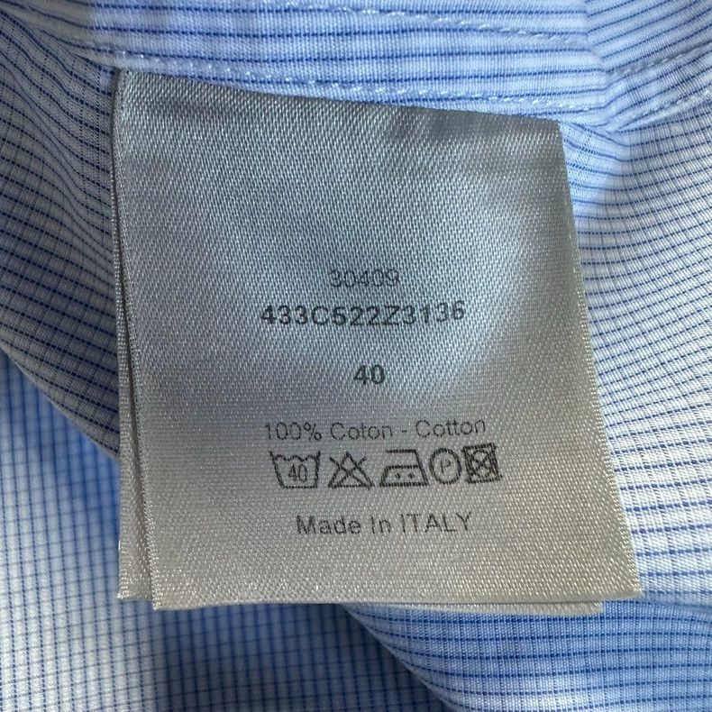 Dior Dior Striped stitching shirt Size US XXS / EU 40 - 5 Thumbnail
