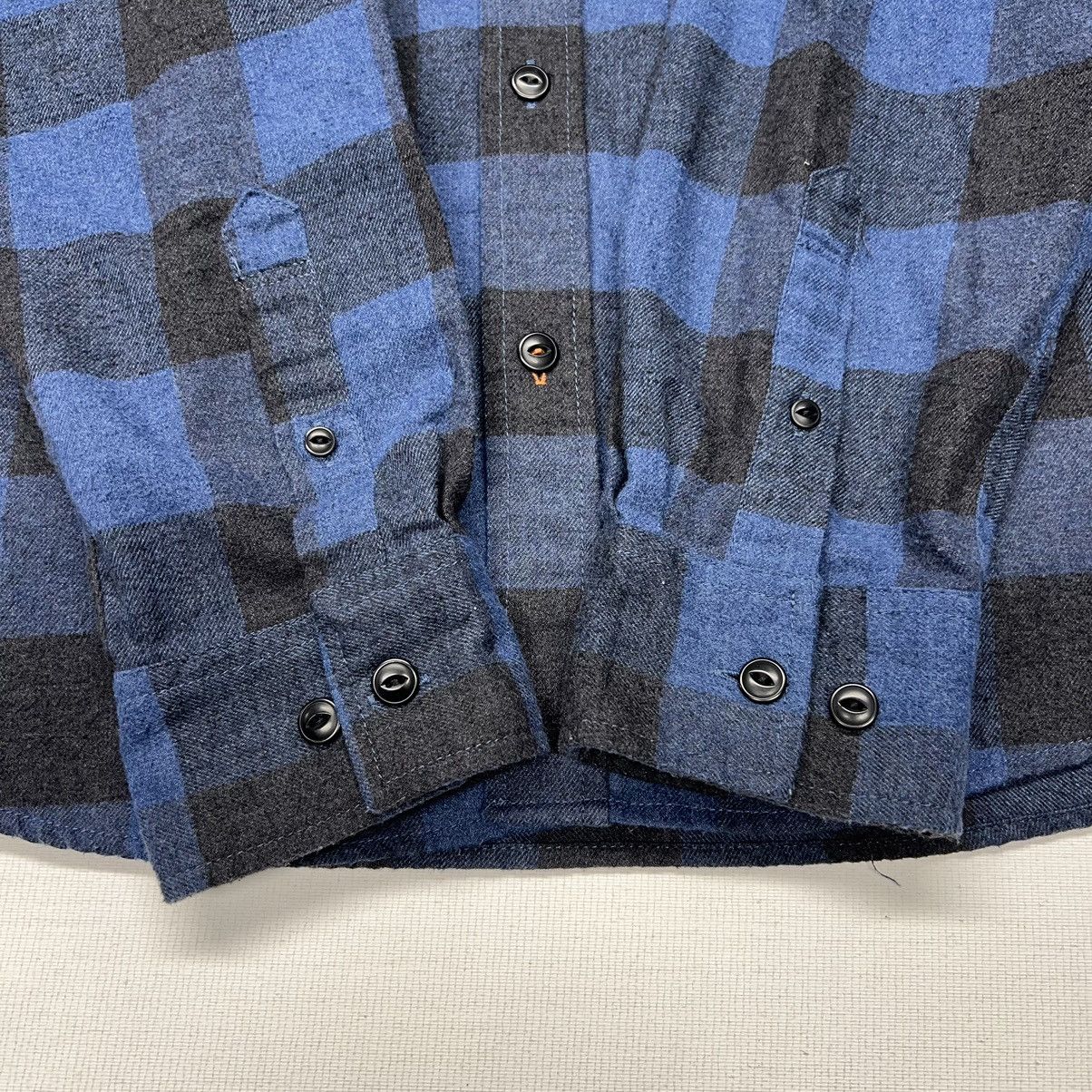 Weatherproof Weatherproof Flannel Shirt Blue Plaid Button Outdoor Pocket Size US L / EU 52-54 / 3 - 7 Thumbnail