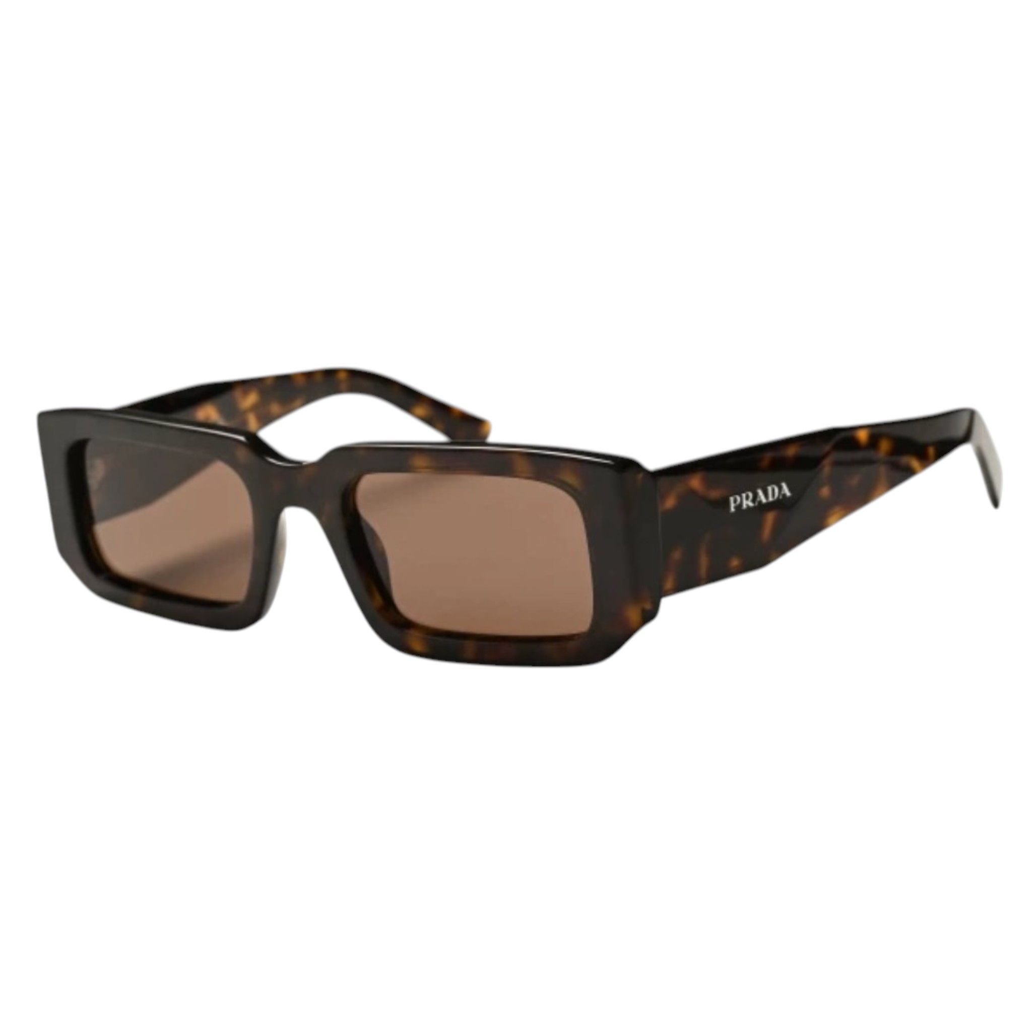 Prada PRADA 00s Metallic Titanium Sunglasses Halfrim Y2K Archive
