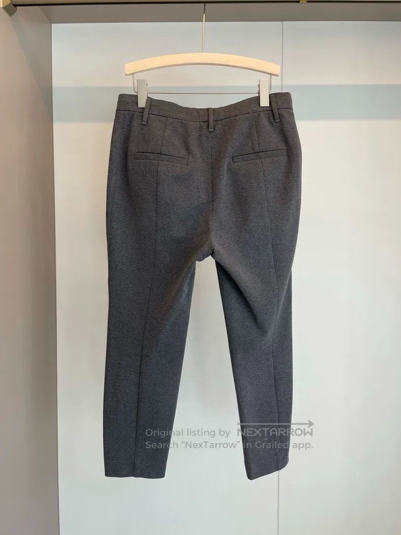Brunello Cucinelli Brunello Cucinelli Black Grey Cotton Casual Pants Size 27" / US 4 / IT 40 - 2 Thumbnail