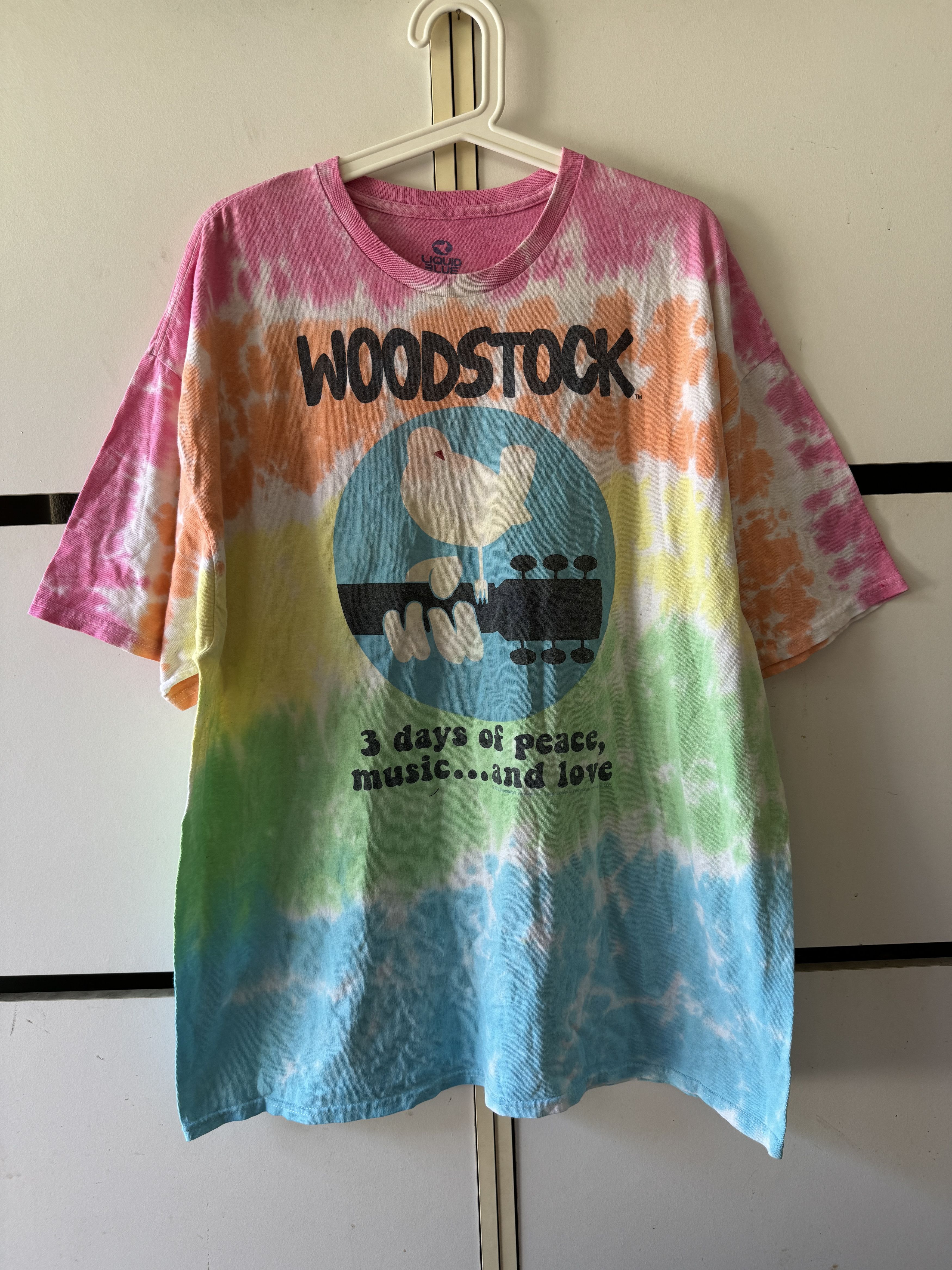 Band Tees WOODSTOCK MUSIC FESTIVAL TYE DIE T SHIRT Size US XXL / EU 58 / 5 - 1 Thumbnail