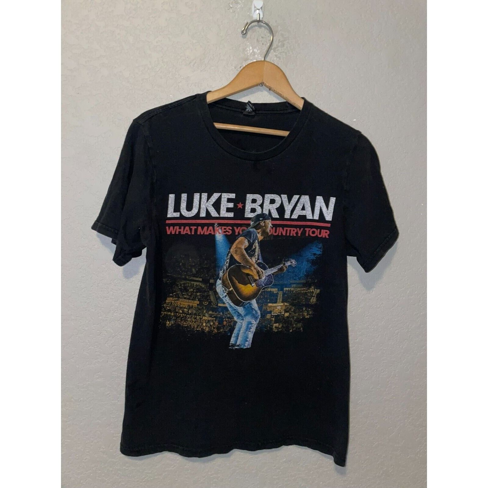 Tultex Luke Bryan Shirt What Makes Your Country Tour Music S Small Size US S / EU 44-46 / 1 - 1 Thumbnail