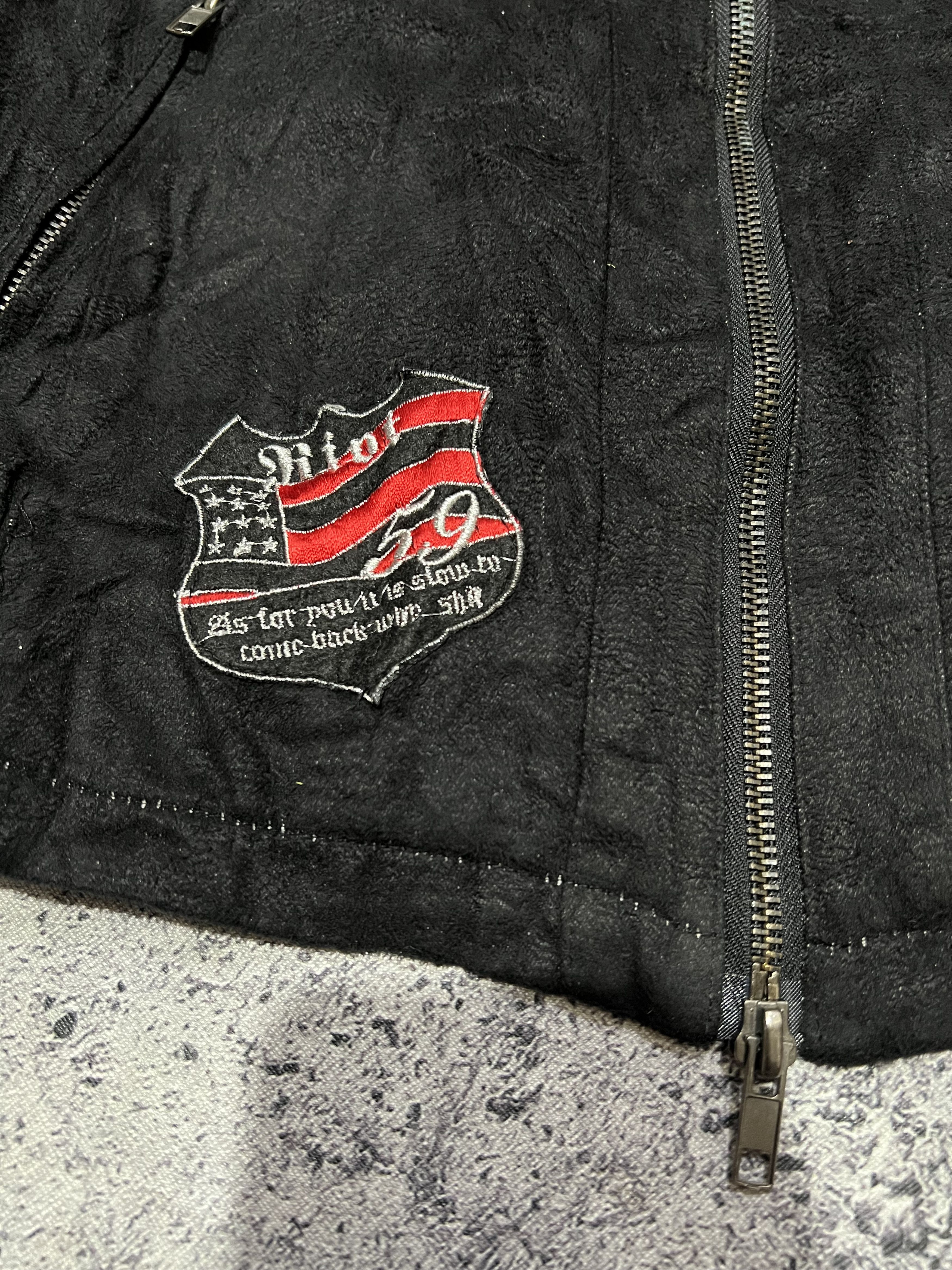 Japanese Brand 2000s Japanese Archive Ifsixwasnine Punk Biker Moleskin y2k Size US M / EU 48-50 / 2 - 3 Thumbnail