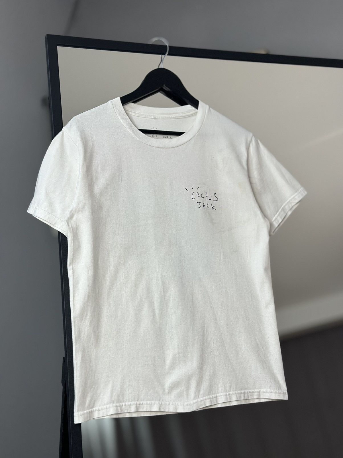 Vintage Vintage Jack Cactus Travis Scott White T-shirt Size US S / EU 44-46 / 1 - 3 Thumbnail