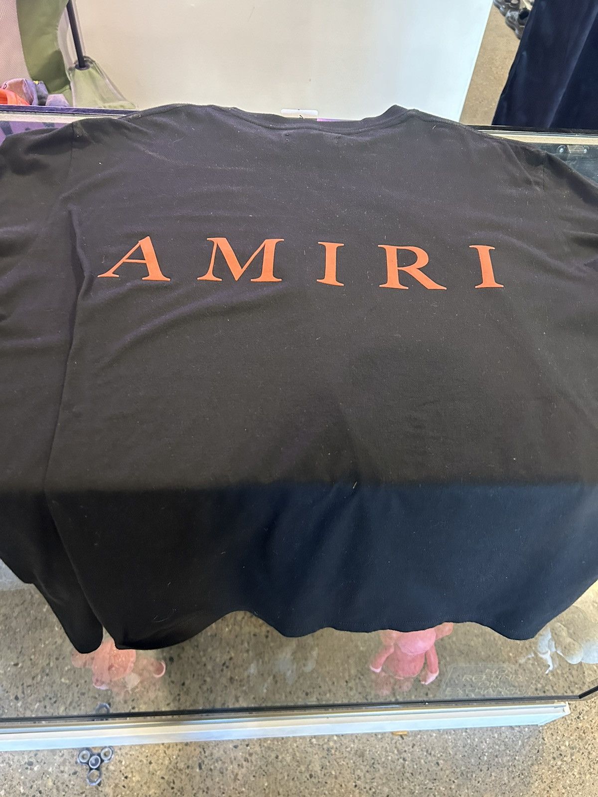 Amiri Black Amiri shirt with red logo Size US XL / EU 56 / 4 - 2 Thumbnail