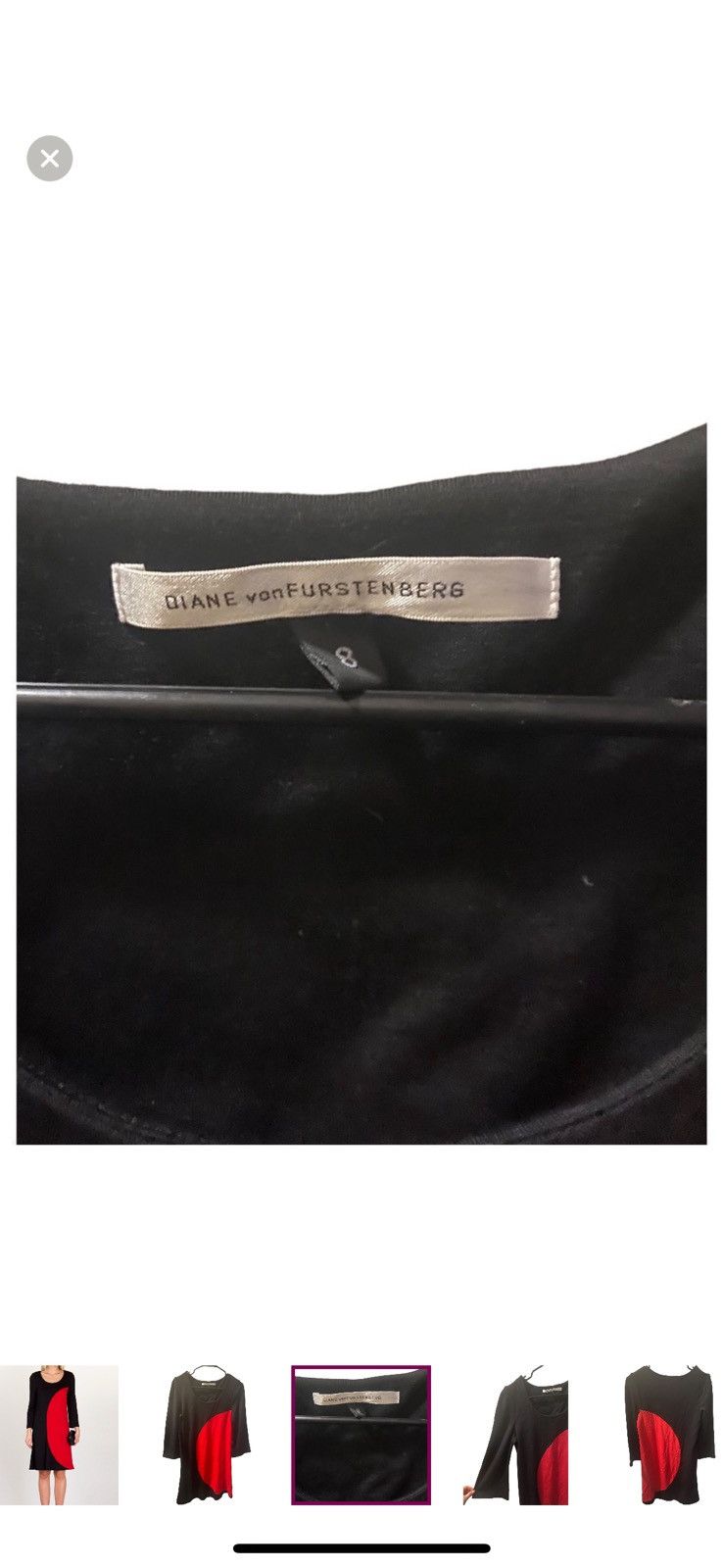 Diane von Furstenberg Diane Von Furstenberg DVF “Luna” Dress Size M / US 6-8 / IT 42-44 - 2 Thumbnail