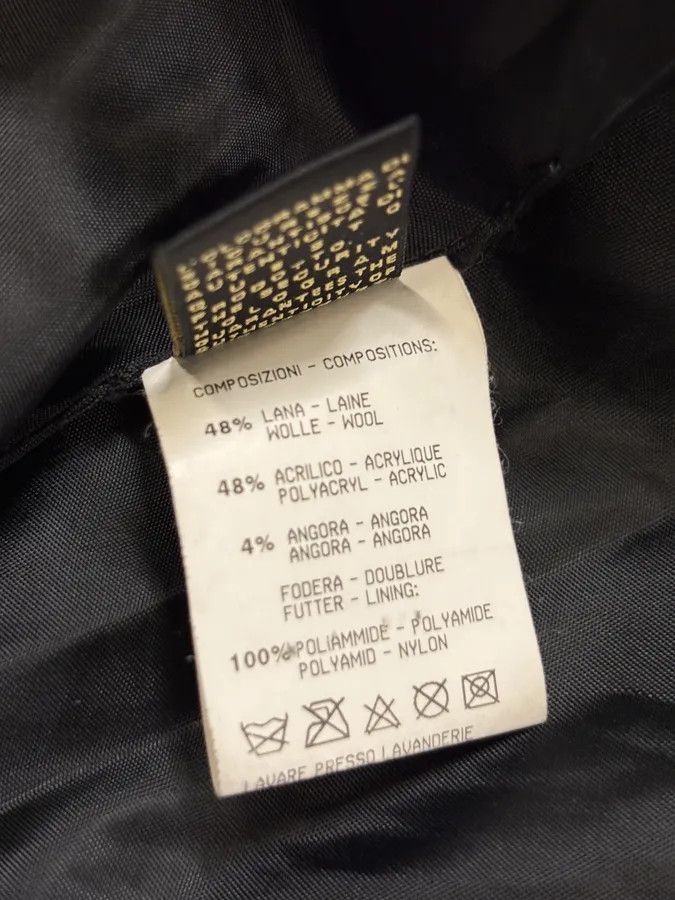 Roberto Cavalli 2000s Roberto Cavalli Black Wool Embroidered Blazer Jacket Size M / US 6-8 / IT 42-44 - 12 Thumbnail