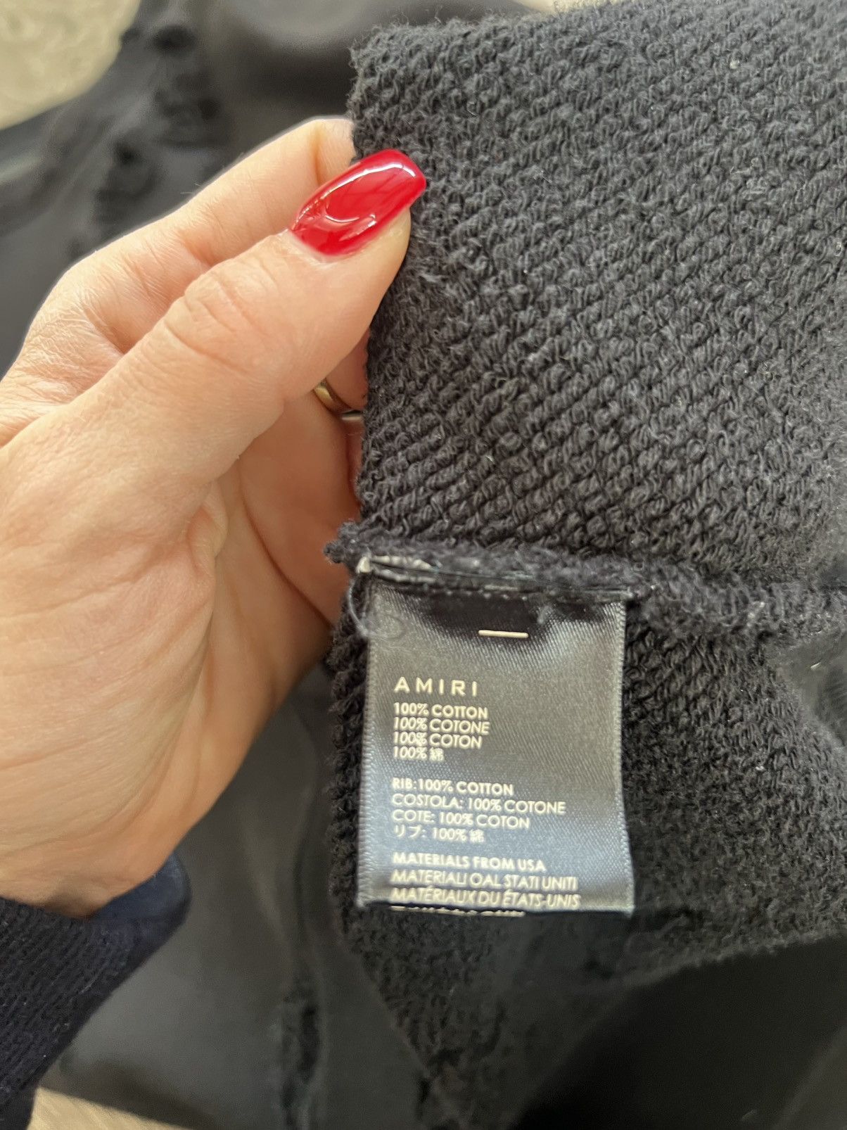 Amiri AMIRI City dragon distressed sweatshirt Size US S / EU 44-46 / 1 - 4 Thumbnail