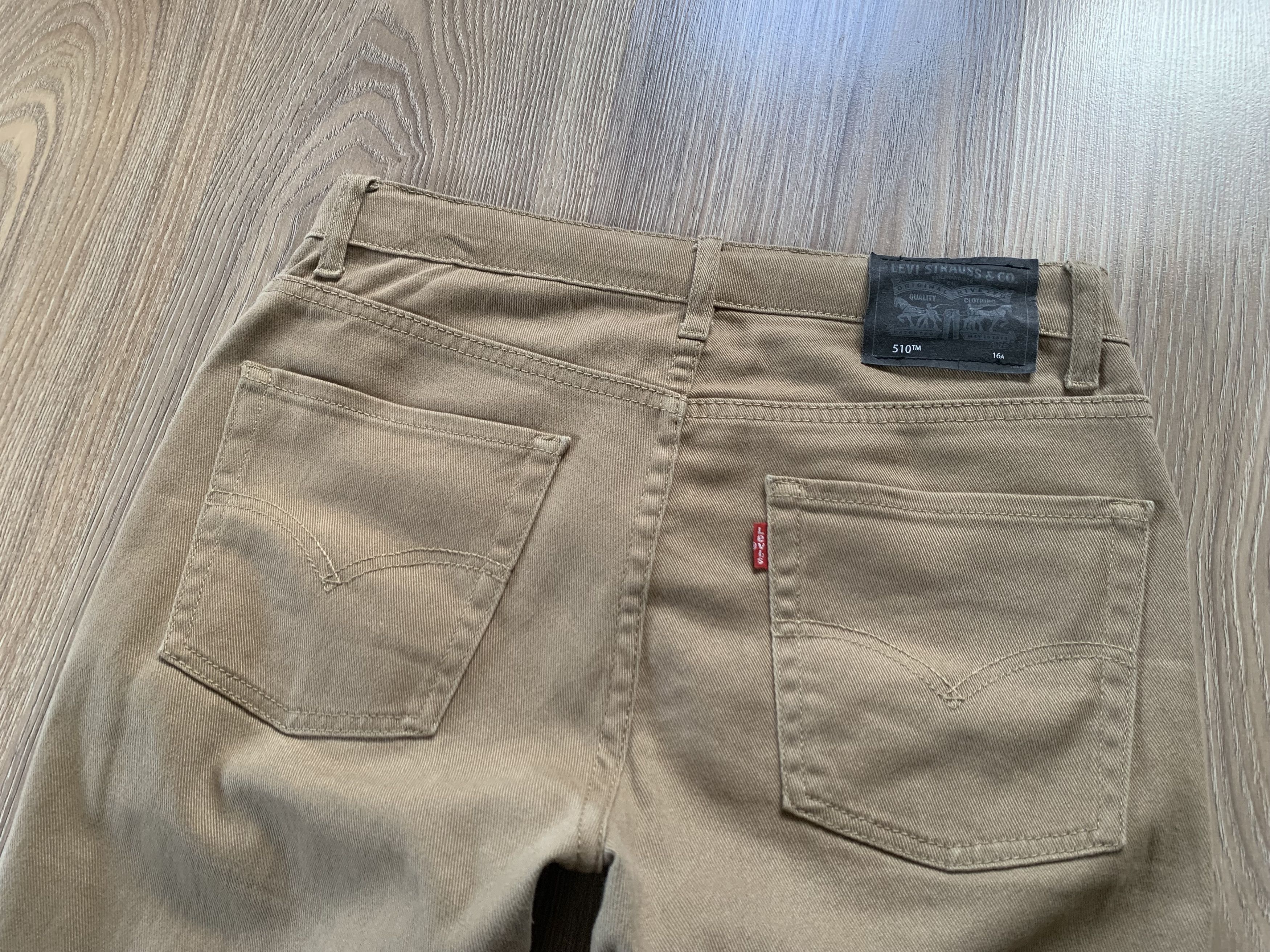 Levi's Youth Levis 510 Skinny Beige Stretch Jeans Size US 26 / EU 42 - 7 Thumbnail