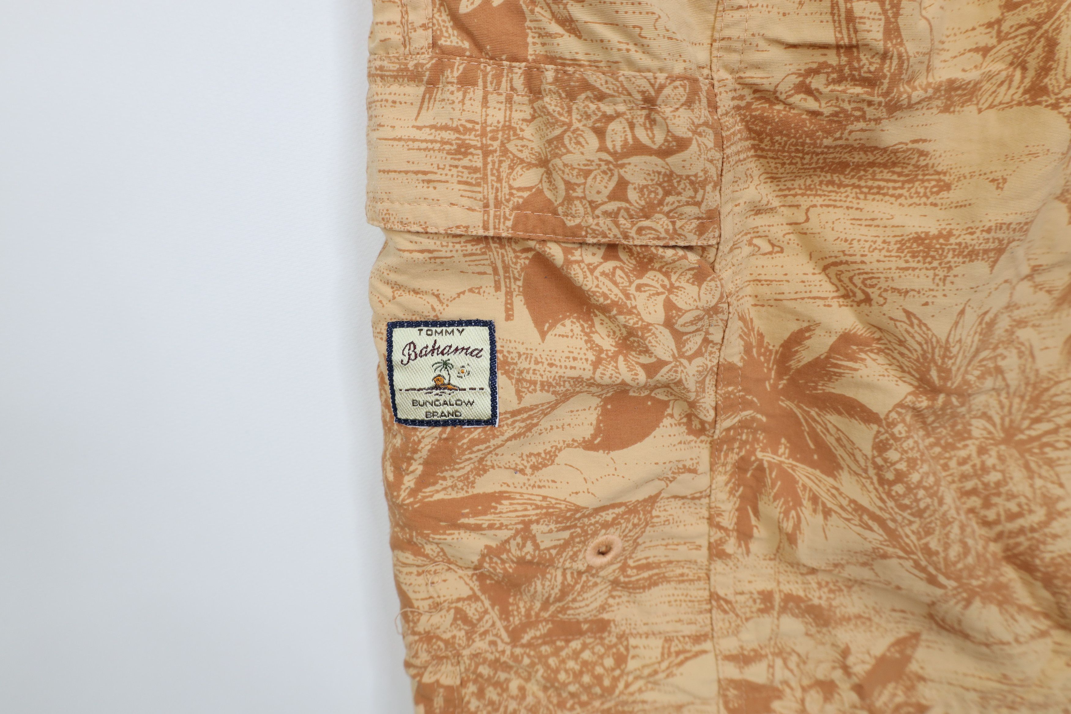 Tommy Bahama Vintage 90s Tommy Bahama Over Print Lined Shorts Swim Trunks Size US 38 / EU 54 - 5 Thumbnail