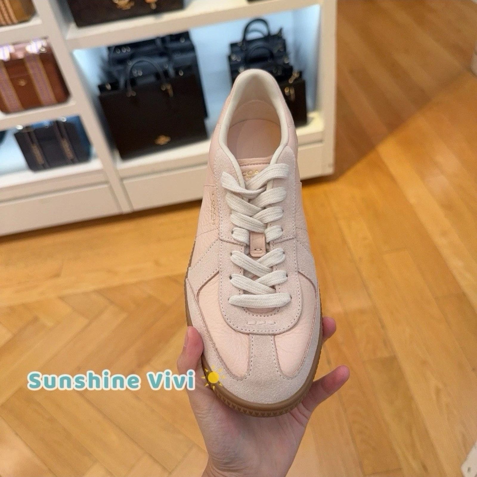 Coach NWT Coach Women's Ellis Sneaker Blush CAQ33 US 8 Size US 8 / IT 38 - 9 Thumbnail