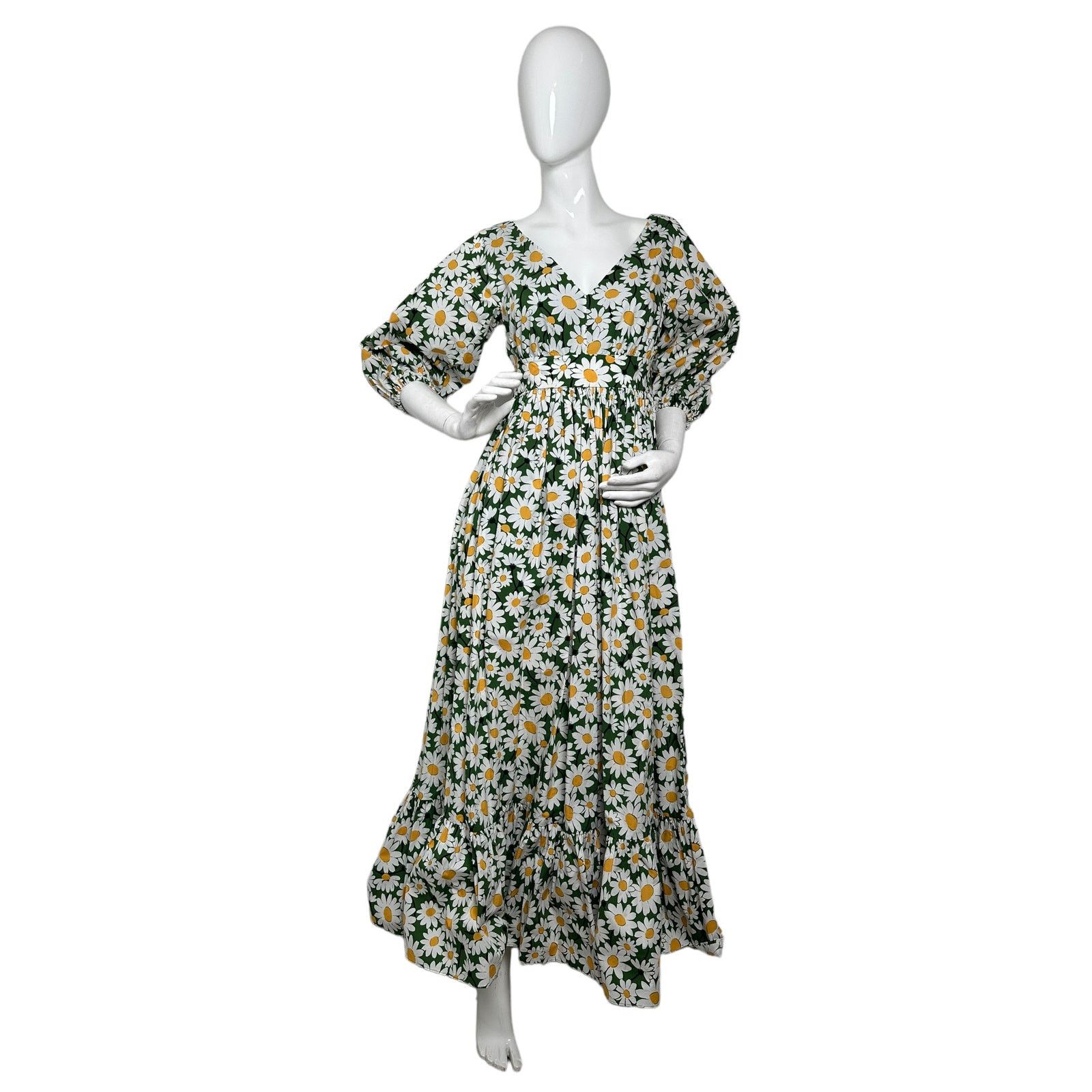 Kate Spade kate spade Bodega Daisy Floral Midi Mainline Dress size 2 Size XS / US 0-2 / IT 36-38 - 5 Thumbnail