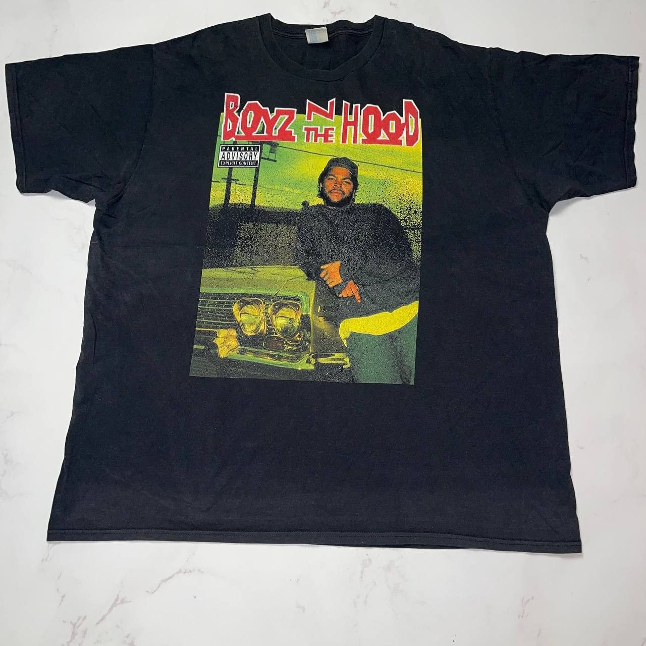 Port & Company Boyz N The Hood Darrin Doughboy Album Cover Logo T-Shirt 2XL Size US XXL / EU 58 / 5 - 1 Thumbnail