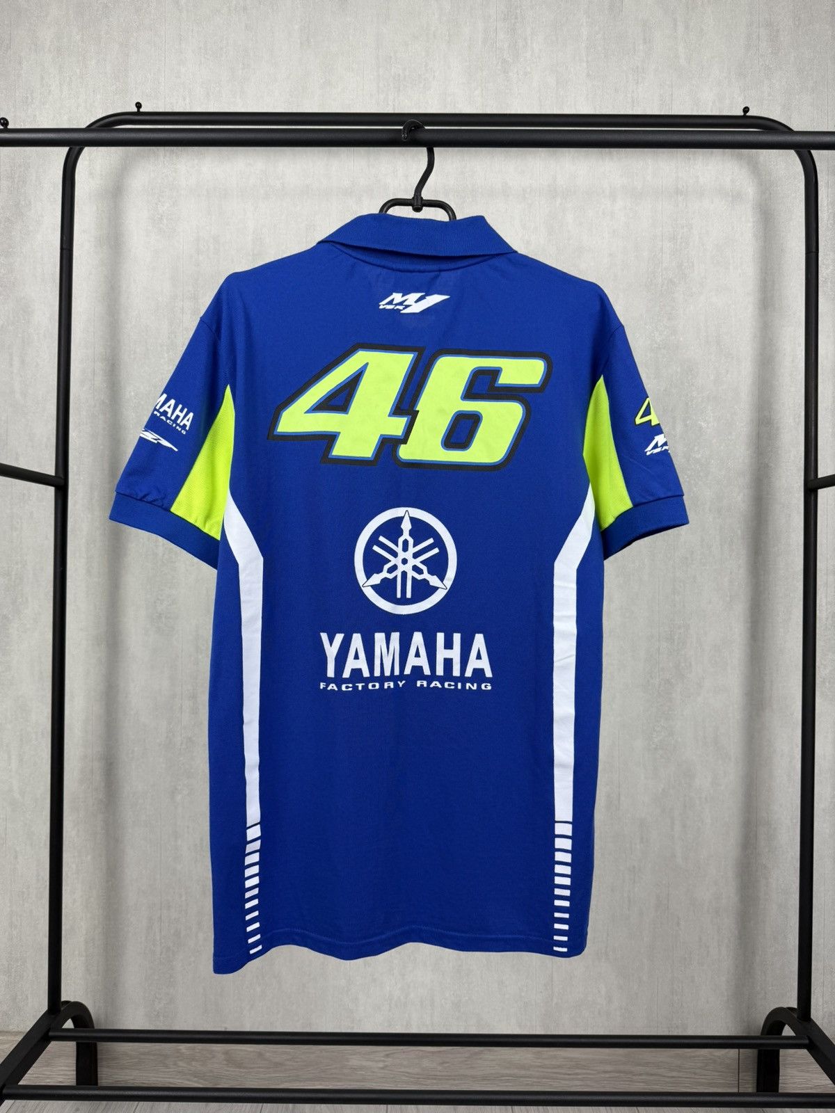 Yamaha Vintage Yamaha Racing Valentino Rossi 46 Polo Shirt Size L Size US L / EU 52-54 / 3 - 6 Thumbnail