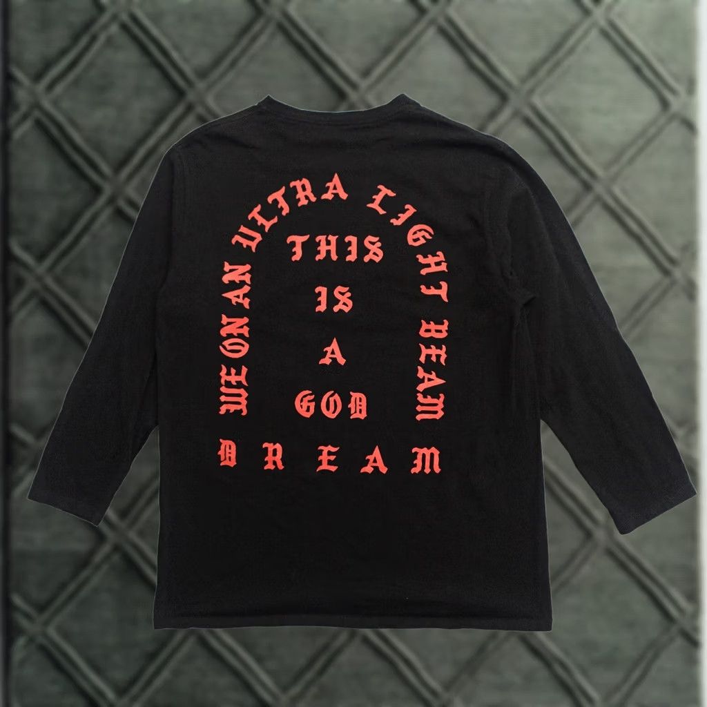 Vintage Kanye West I Feel Like Pablo Shirt Adult Medium Longsleeve Black Size US M / EU 48-50 / 2 - 1 Thumbnail