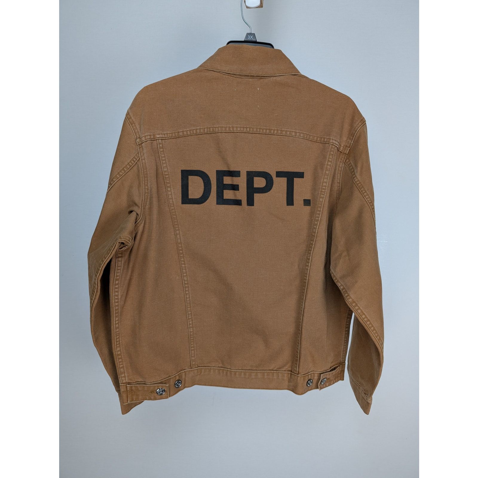 Gallery Dept. o1rshd1 Trucker Jacket in Canvas Tan Size US L / EU 52-54 / 3 - 1 Thumbnail
