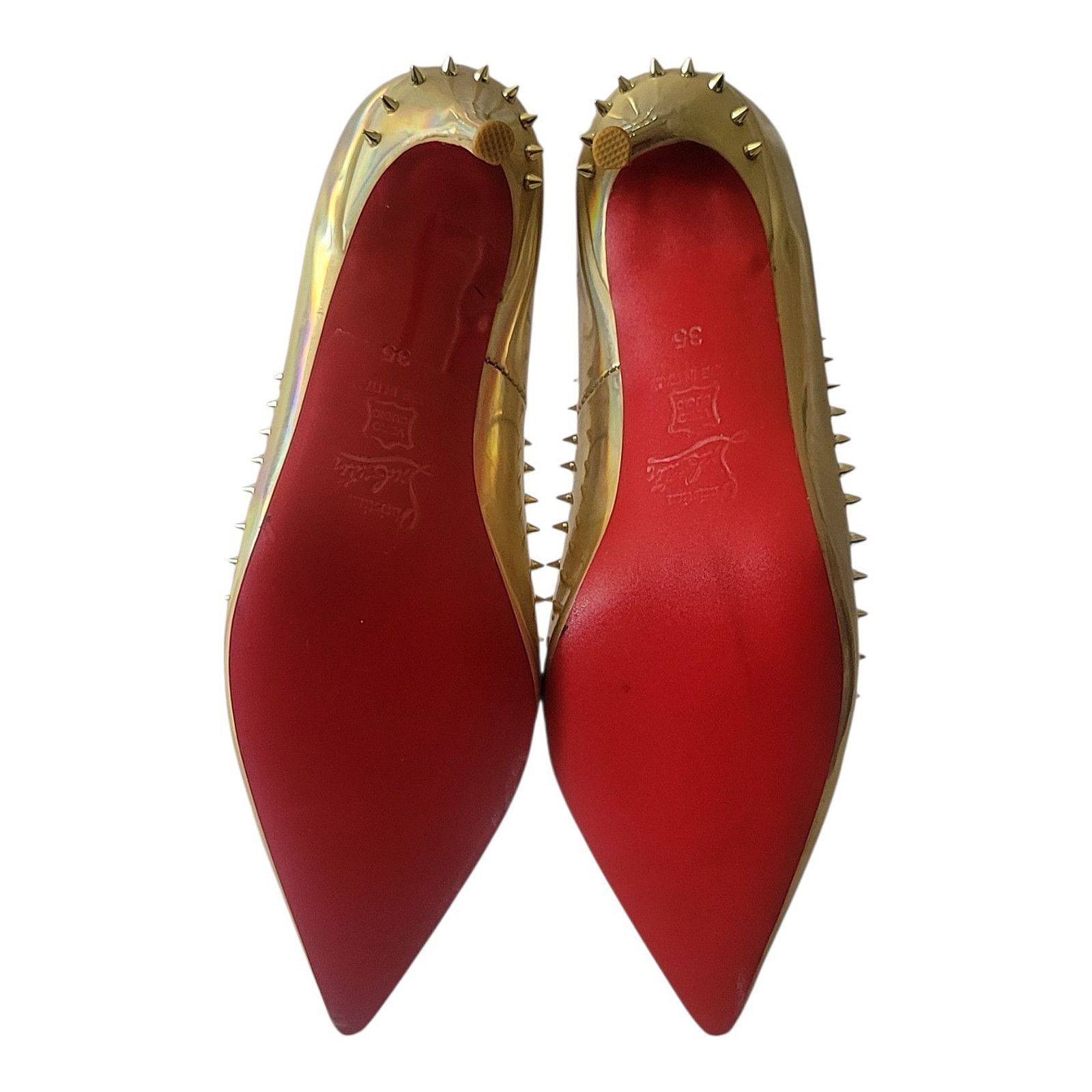 Christian Louboutin Christian Louboutin Psychic Patent Heels Size EU 35 / US 5 Size US 5 / IT 35 - 5 Thumbnail