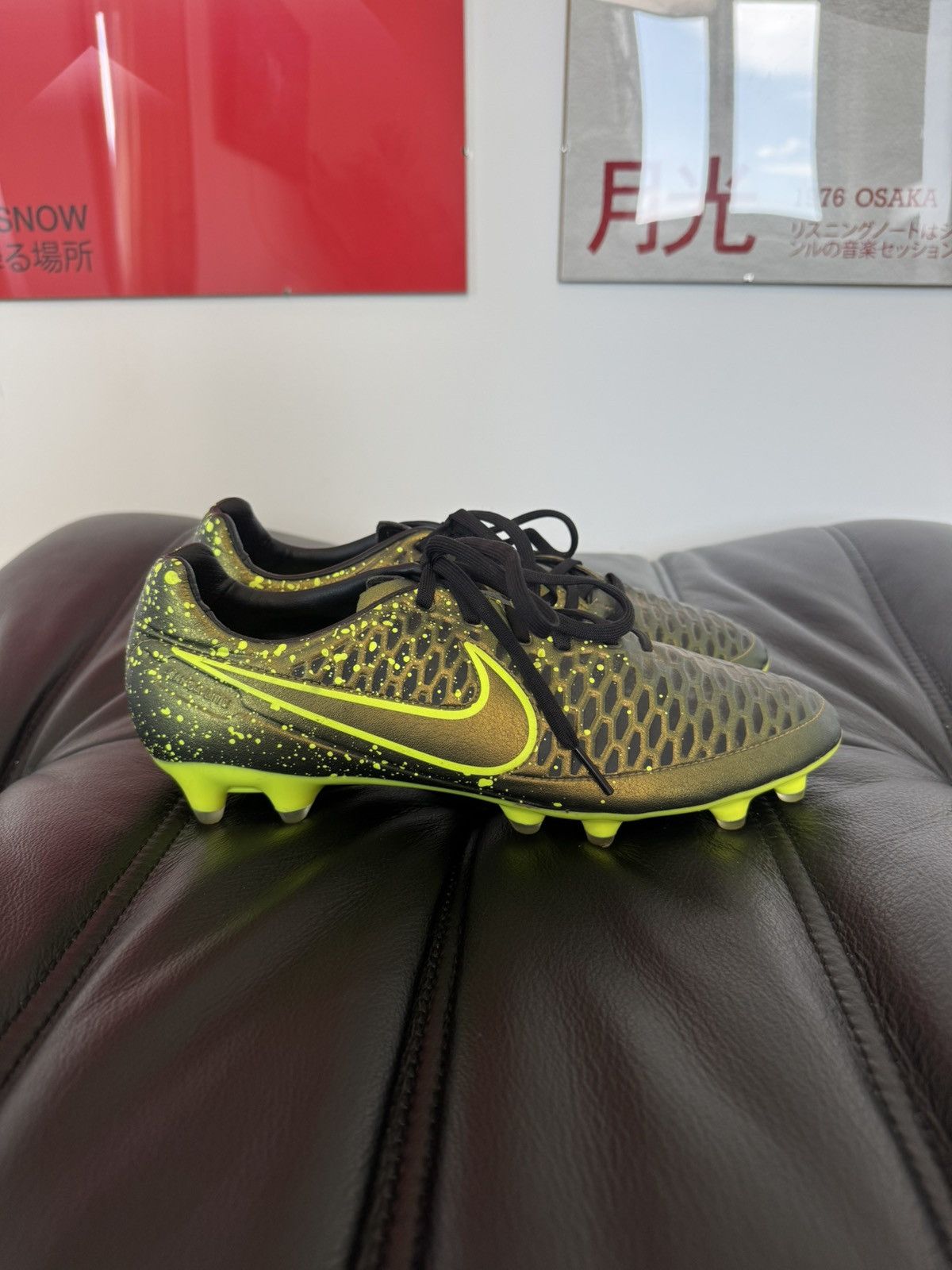 Nike × Vintage Nike Tiempo Pro Vintage Leather Soccer Football 