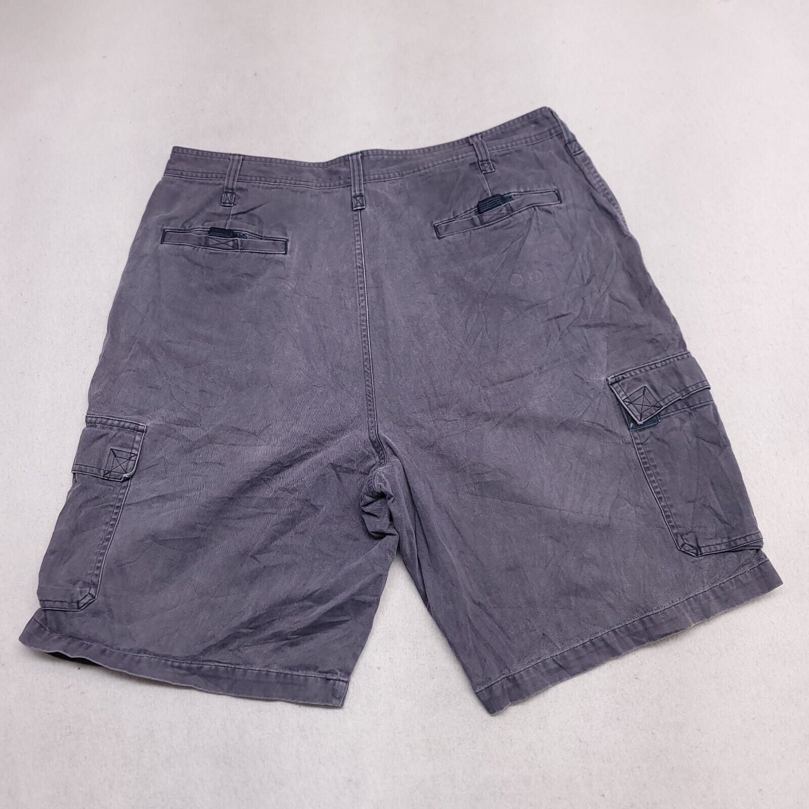 Roundtree & Yorke Roundtree & Yorke Button Up Cargo Shorts Mens Size 36 Blue Size US 36 / EU 52 - 9 Thumbnail