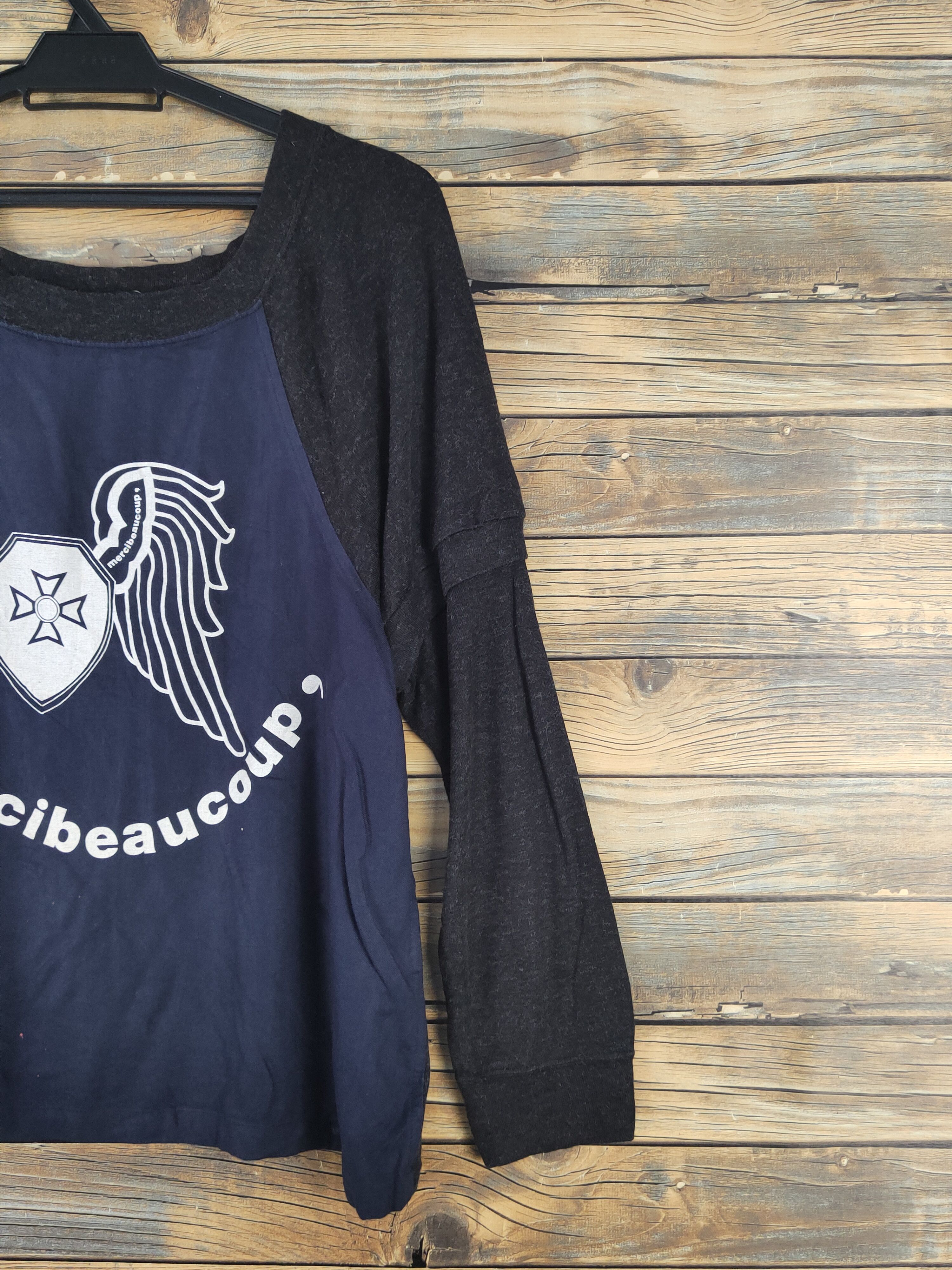 mercibeaucoup Mercibeaucoup Black Long Sleeve T-shirts #W1745 Size M / US 6-8 / IT 42-44 - 6 Thumbnail