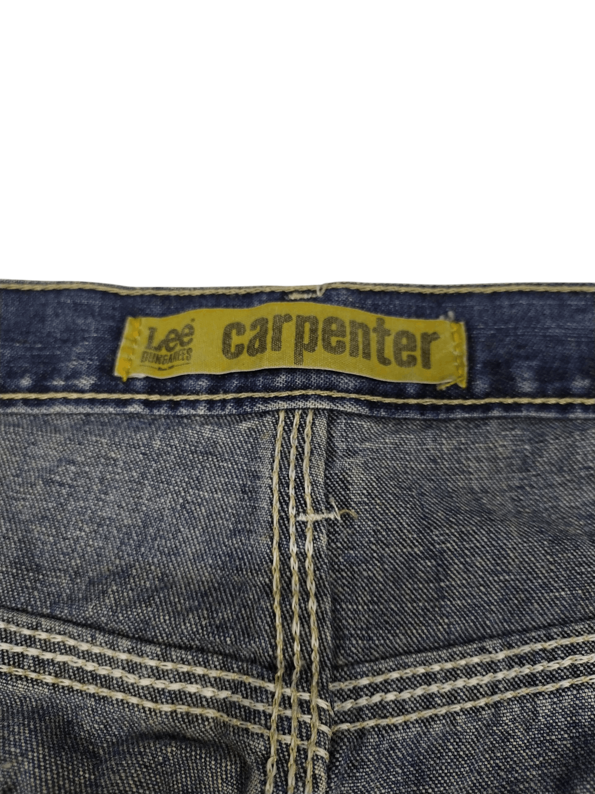 Lee Vintage Lee Dungarees Carpenter Double Knee Jeans Size US 34 / EU 50 - 9 Thumbnail