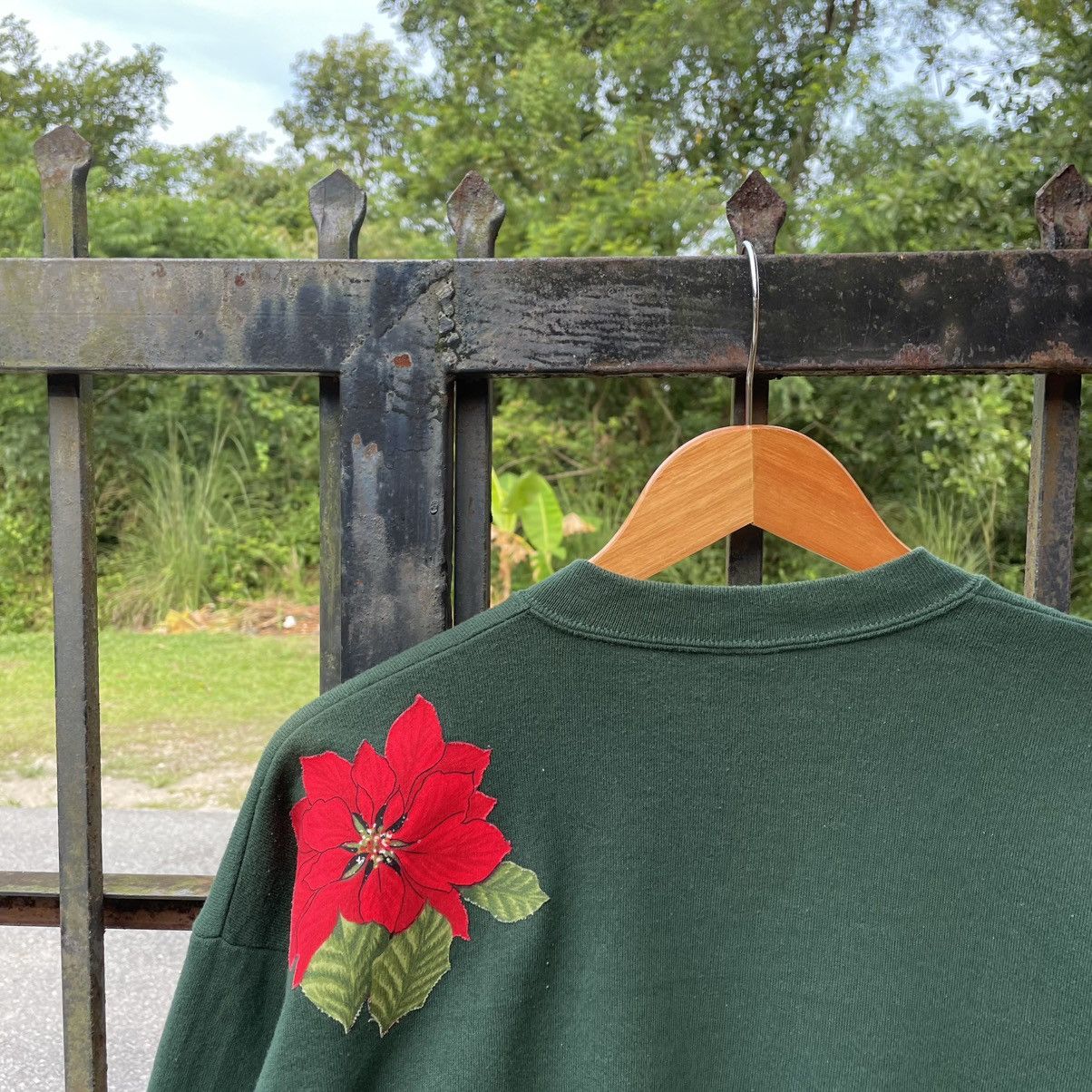 Jerzees 🔥Vintage 90s Jerzees Motive Flower Sweatshirts Size US M / EU 48-50 / 2 - 3 Thumbnail