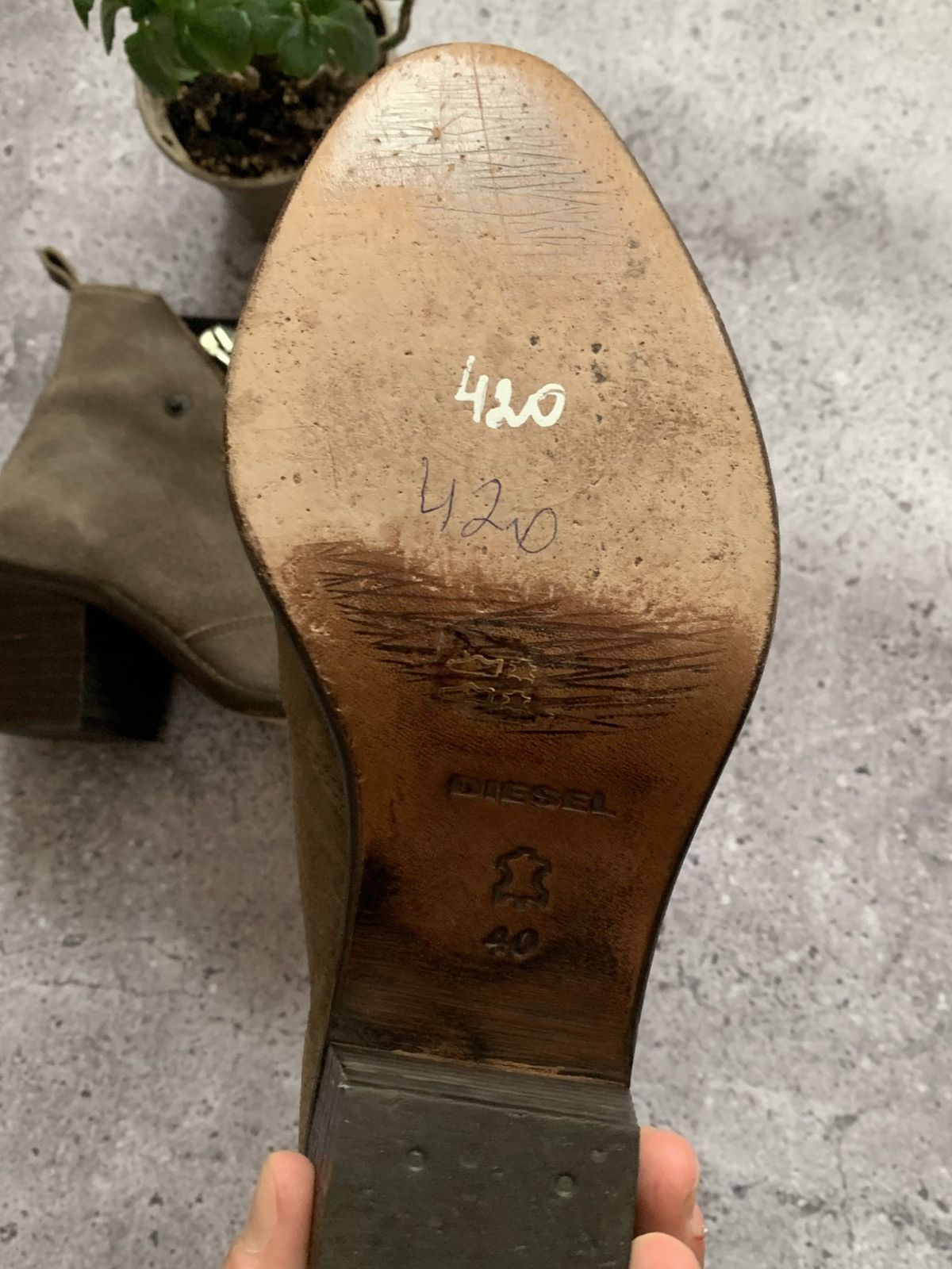 Diesel 🔥DIESEL LEATHER WOMENS BOOTS Size US 10 / IT 40 - 13 Thumbnail