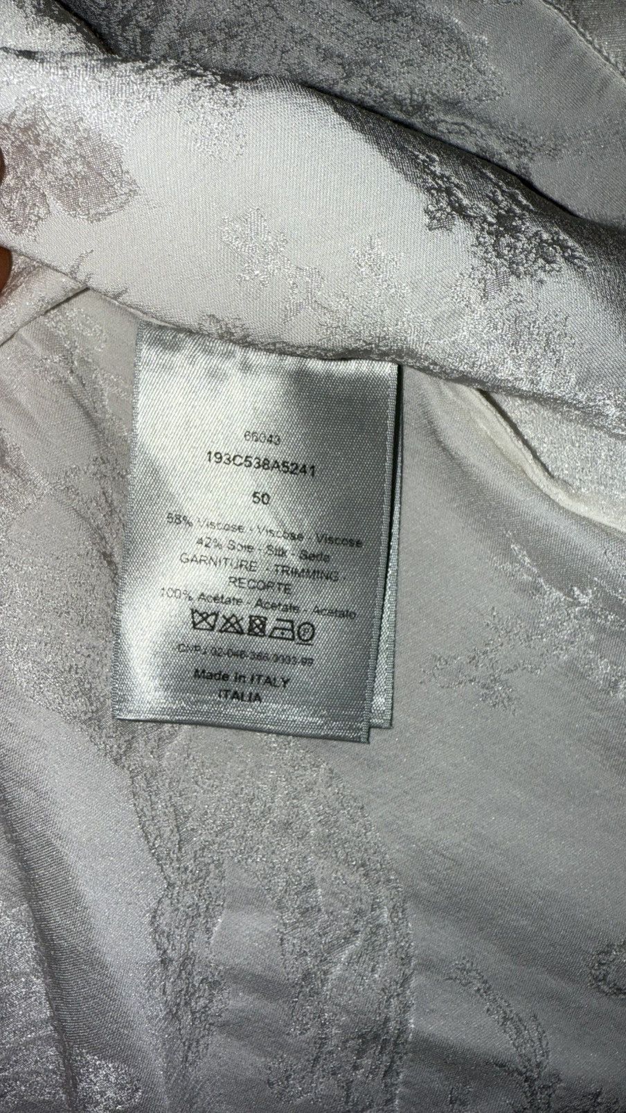 Dior Dior Silk Blend Piping Shirt Size US M / EU 48-50 / 2 - 3 Thumbnail