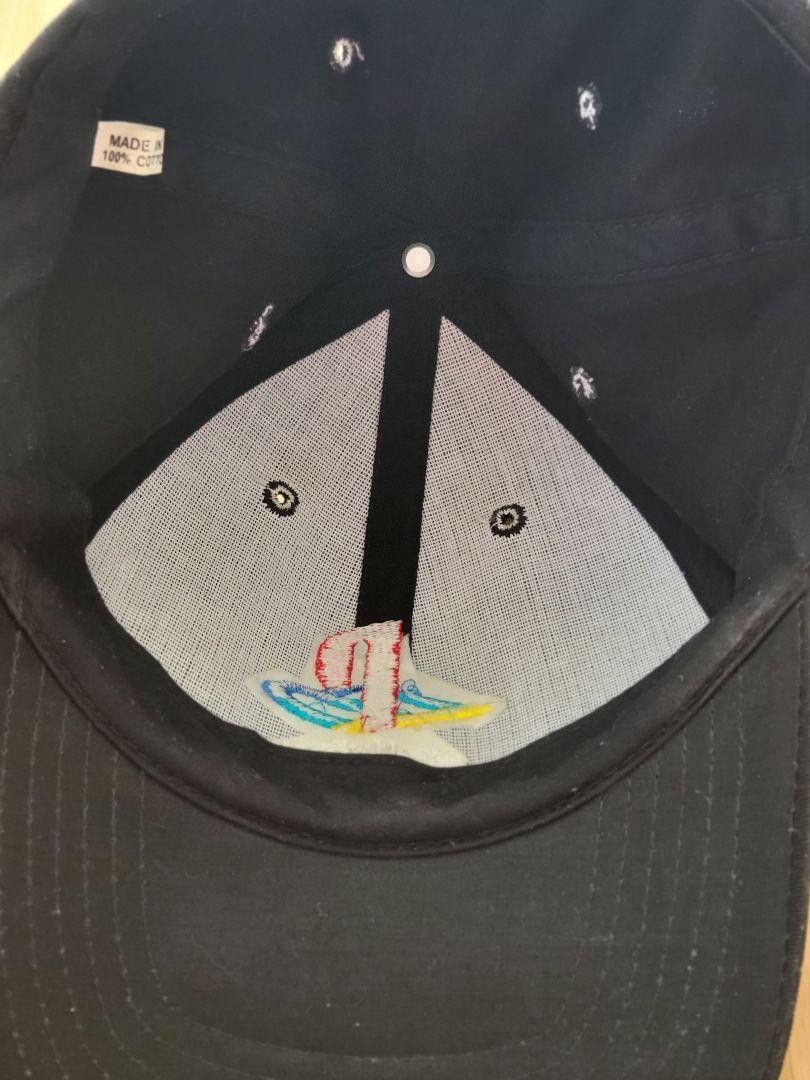Japanese Brand PrettyBoyGear PlayStation like Logo Baseball Cap Black Size ONE SIZE - 6 Thumbnail