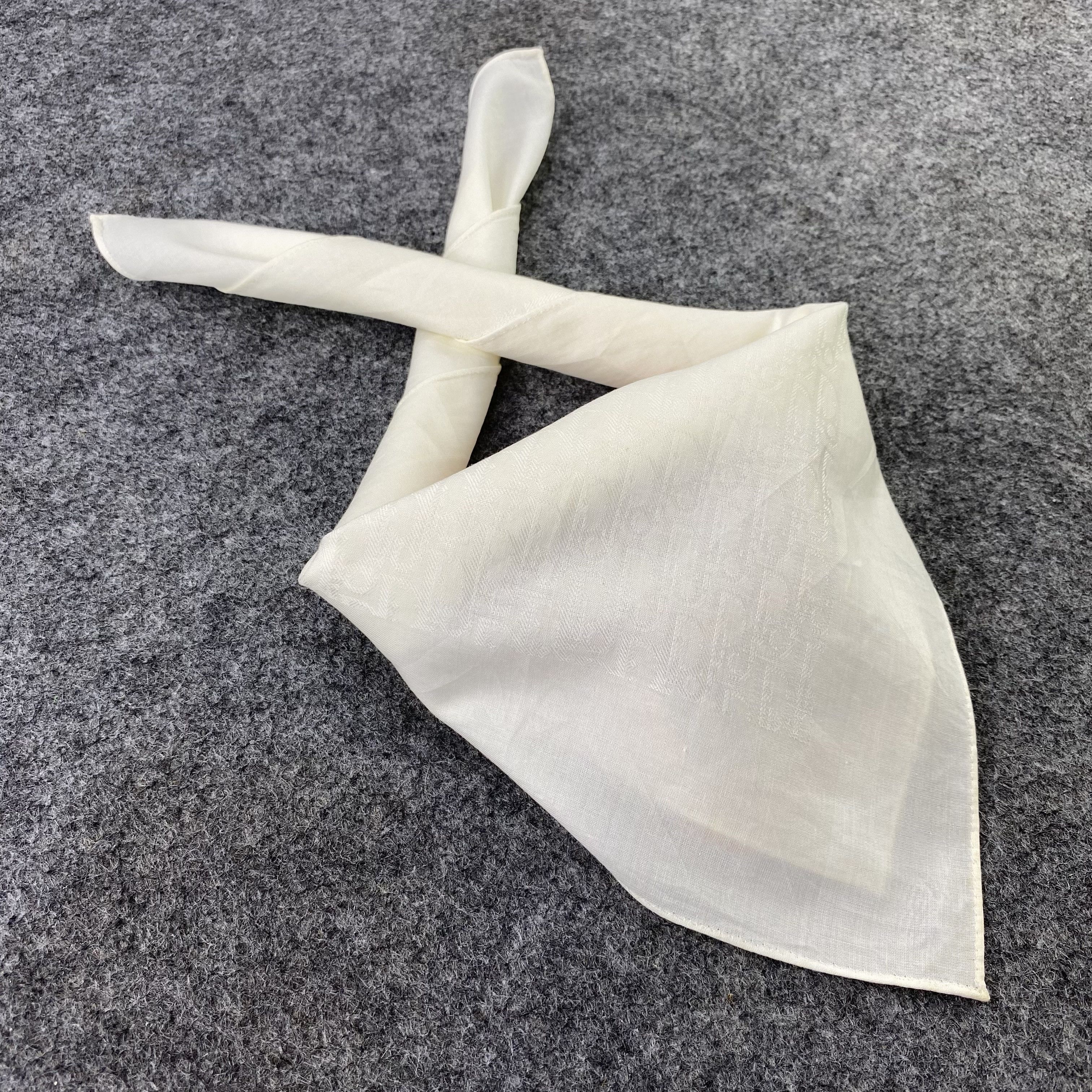 Designer Christian Dior Handkerchief / Neckerchief / Bandana-B588 Size ONE SIZE - 1 Thumbnail