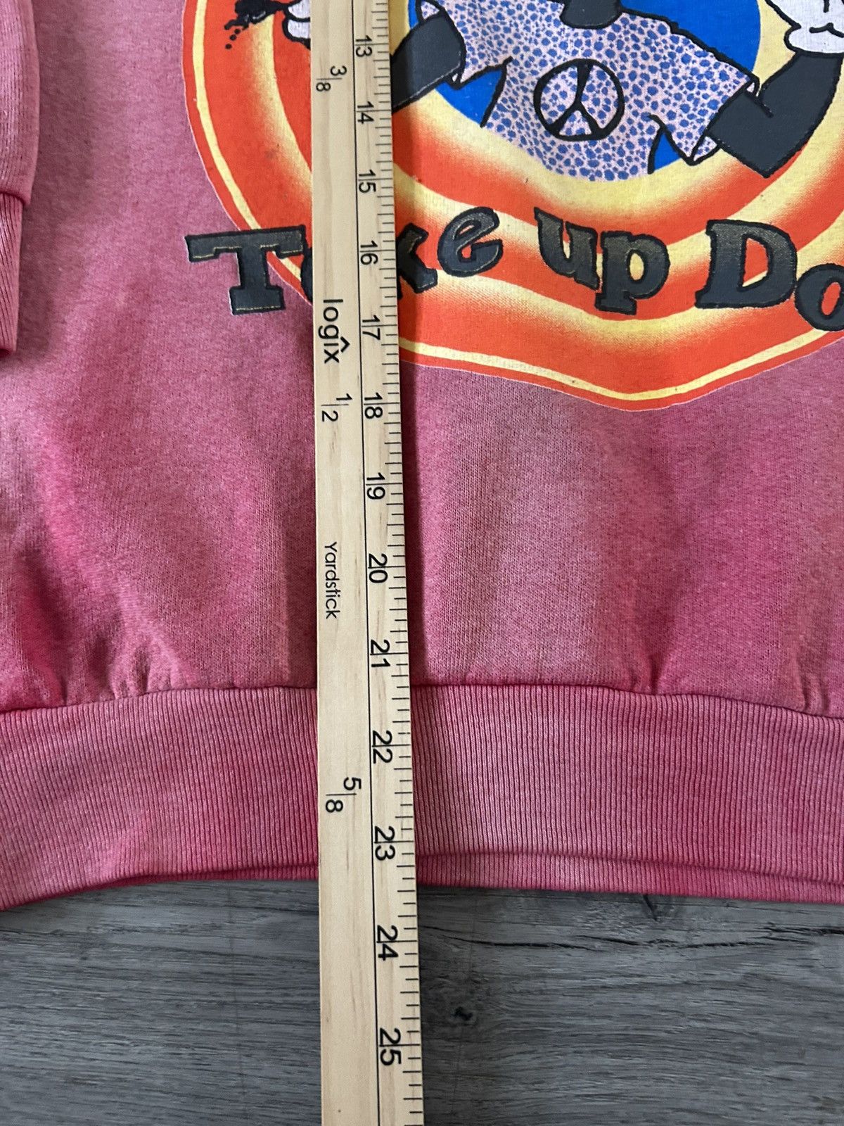 Fruit Of The Loom Vintage 80s Shroomy Tunes Parody "Toke Up Doc!”sweatshirt Size US M / EU 48-50 / 2 - 7 Thumbnail