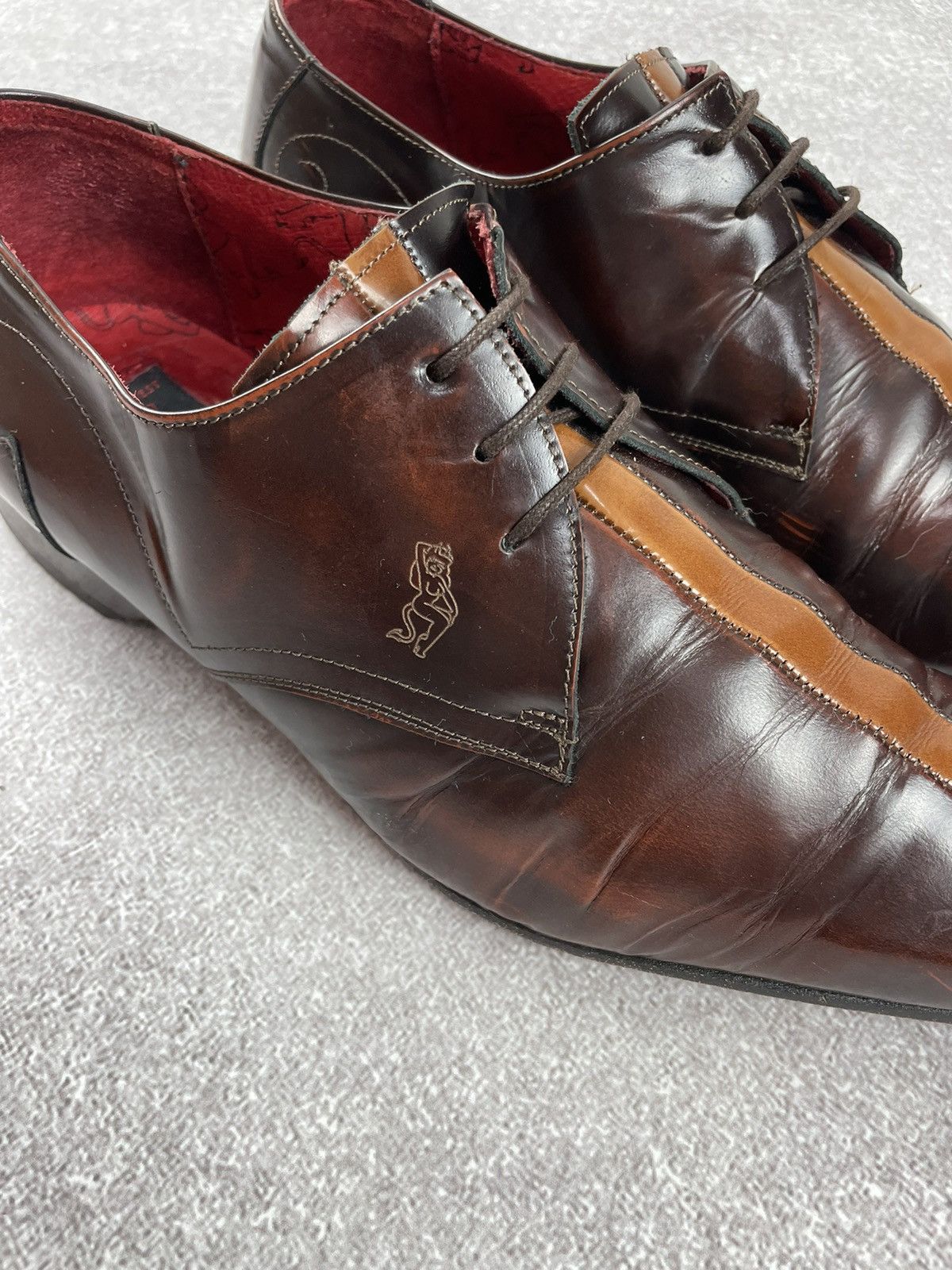 Jeffery West × Vintage × Western Rise Jeffery West Muse Classic Leather Cowboy Shoes Size 9 Size US 9 / EU 42 - 5 Thumbnail