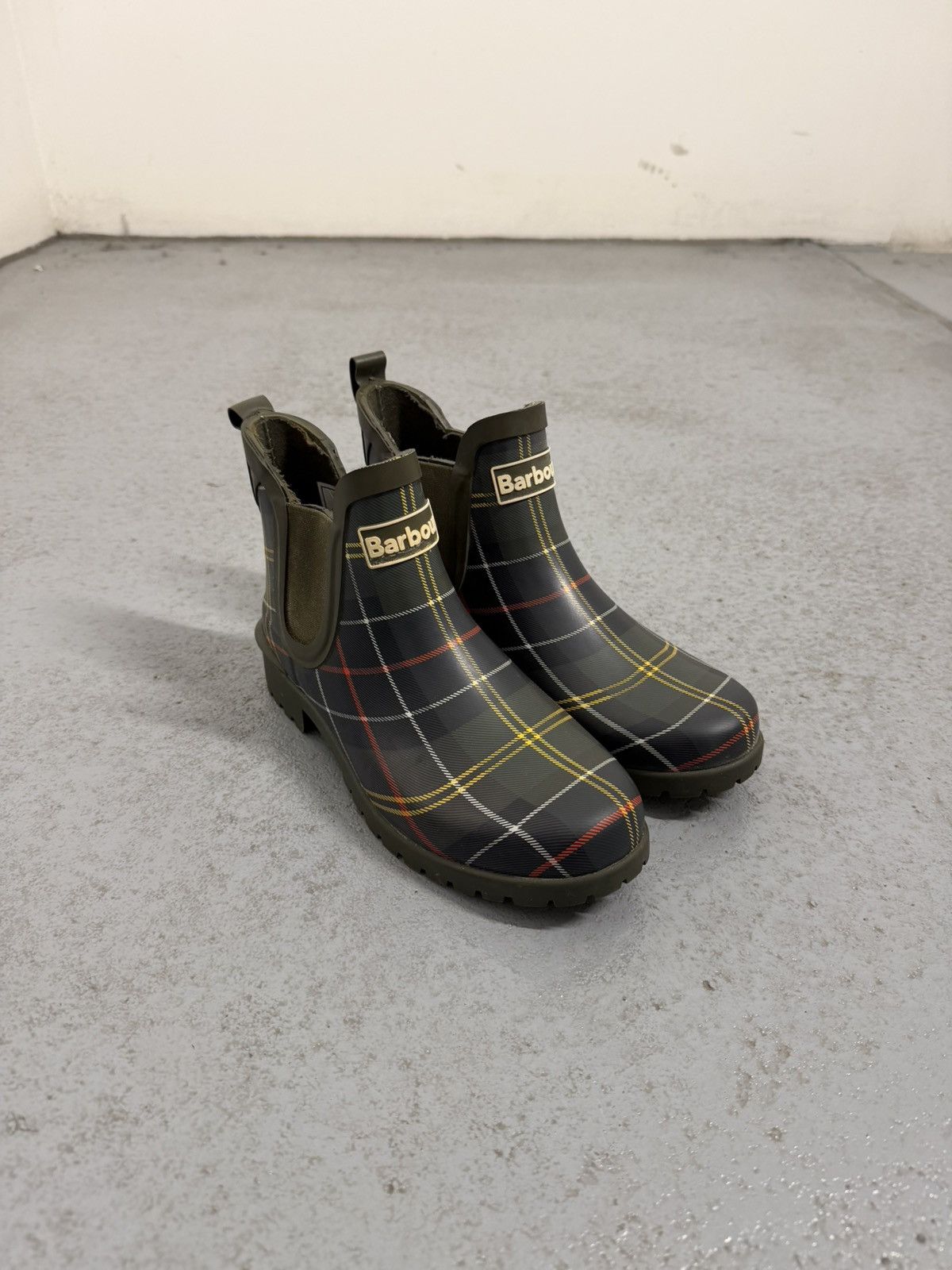 Barbour Barbour Rubber Rain Boots Size US 8 / IT 38 - 1 Thumbnail