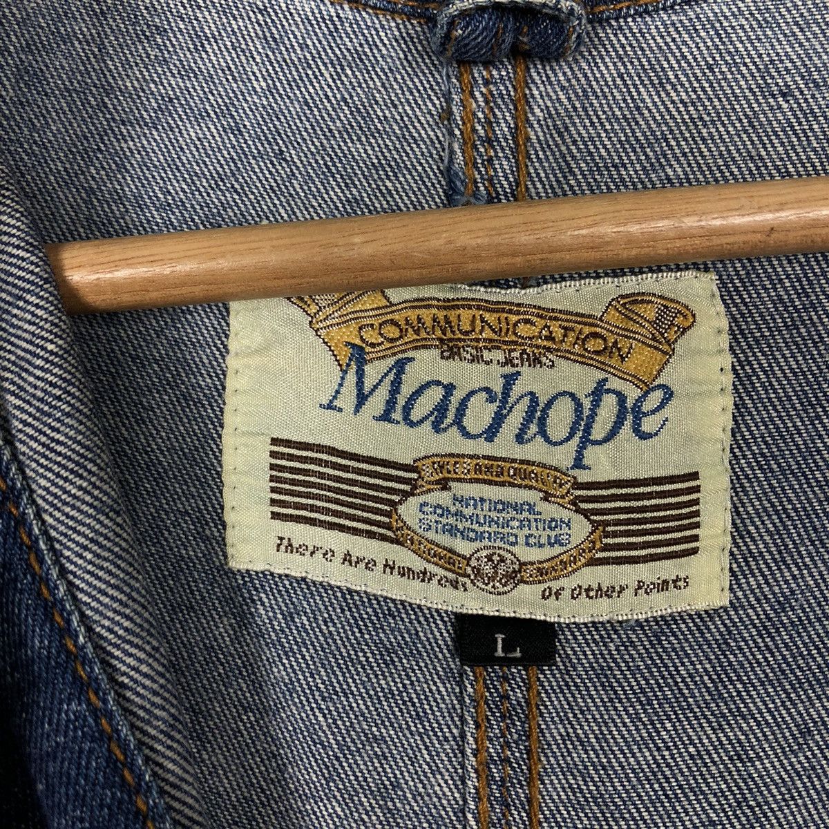 Japanese Brand 🔥90’s Denim Chore Work Jacket Machope Toyo Enterprise Size US L / EU 52-54 / 3 - 13 Thumbnail
