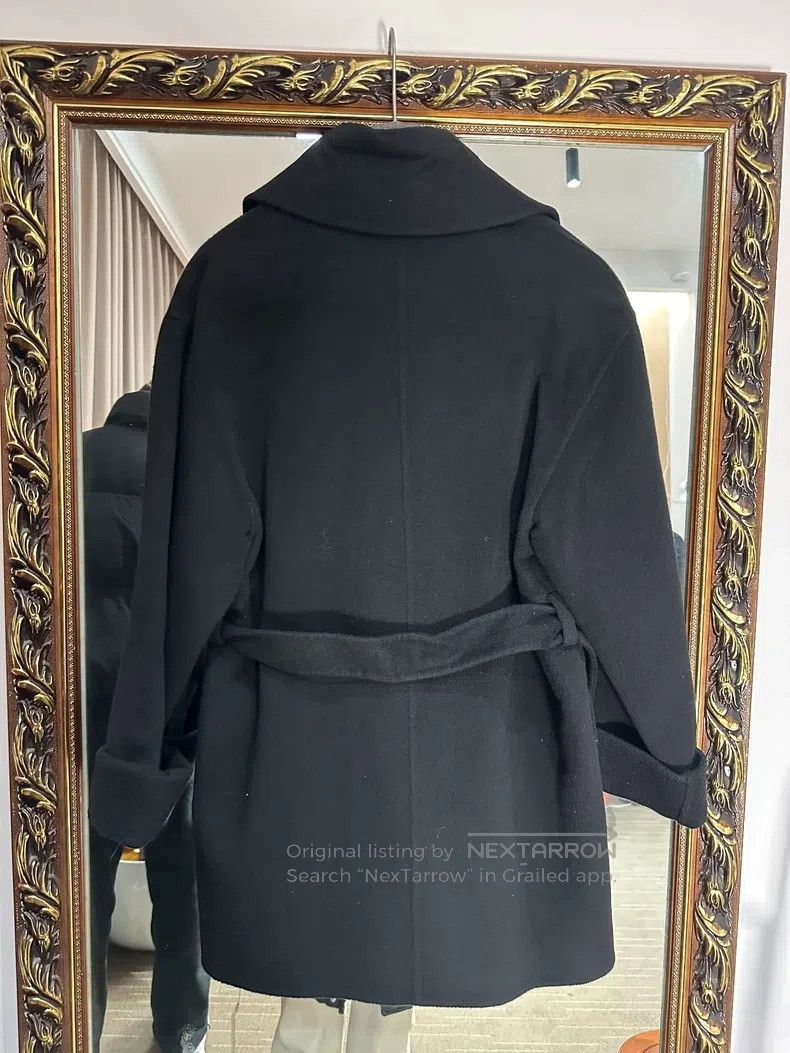 Hermes Hermes black cashmere coat Size XS / US 0-2 / IT 36-38 - 2 Thumbnail