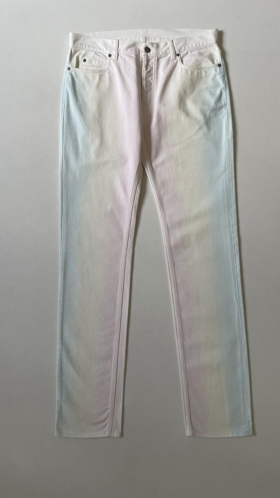 Maison Margiela S/S 20 ‘Sunrise’ Tie Dye Denim Jeans Size US 34 / EU 50 - 18 Thumbnail