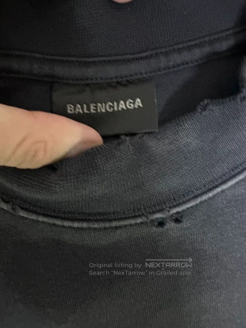 Balenciaga Balenciaga Tape short-sleeve Size US XXS / EU 40 - 2 Thumbnail