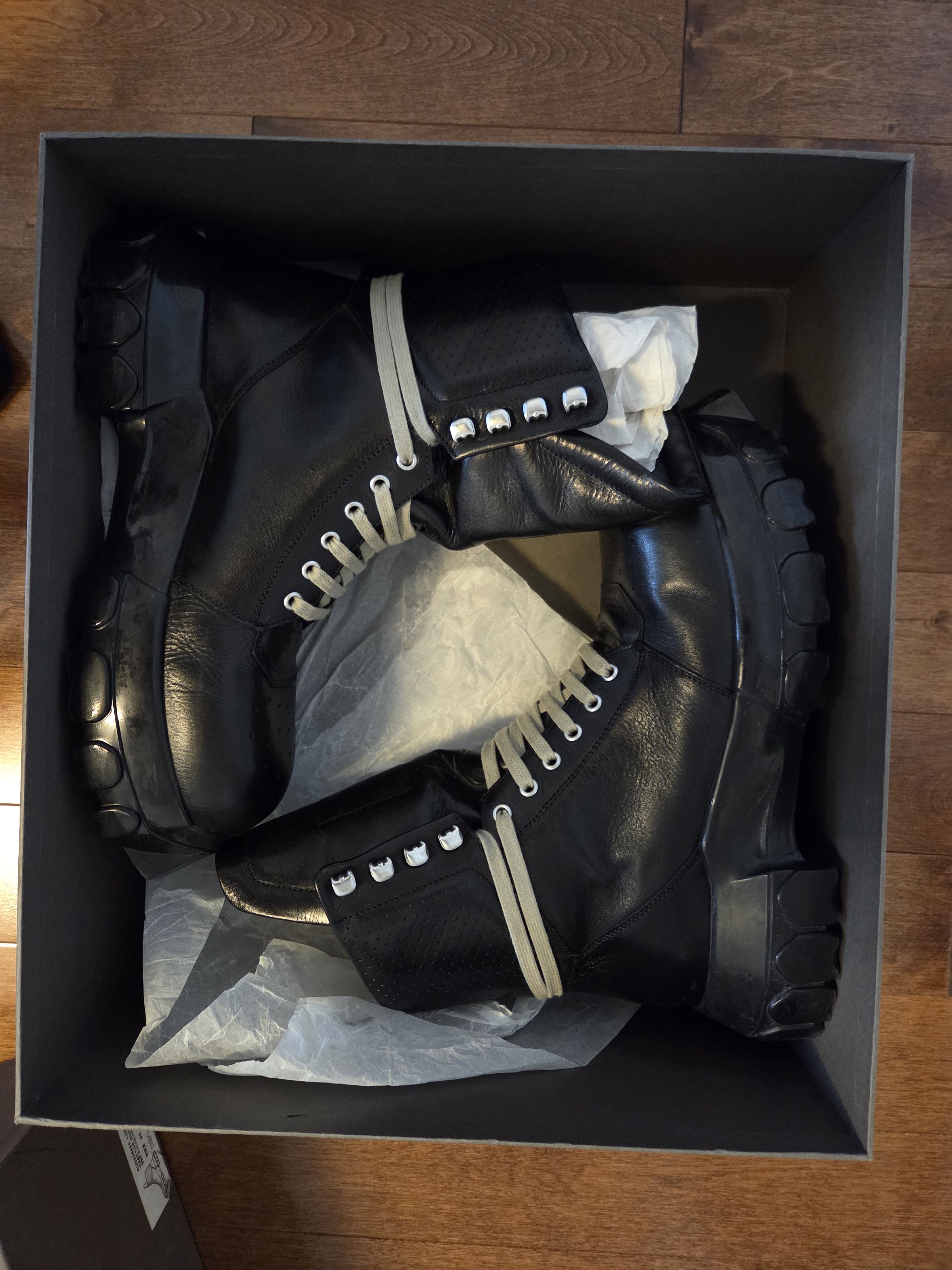 Rick Owens Rick Owens Tractor Dunk Boots | Grailed