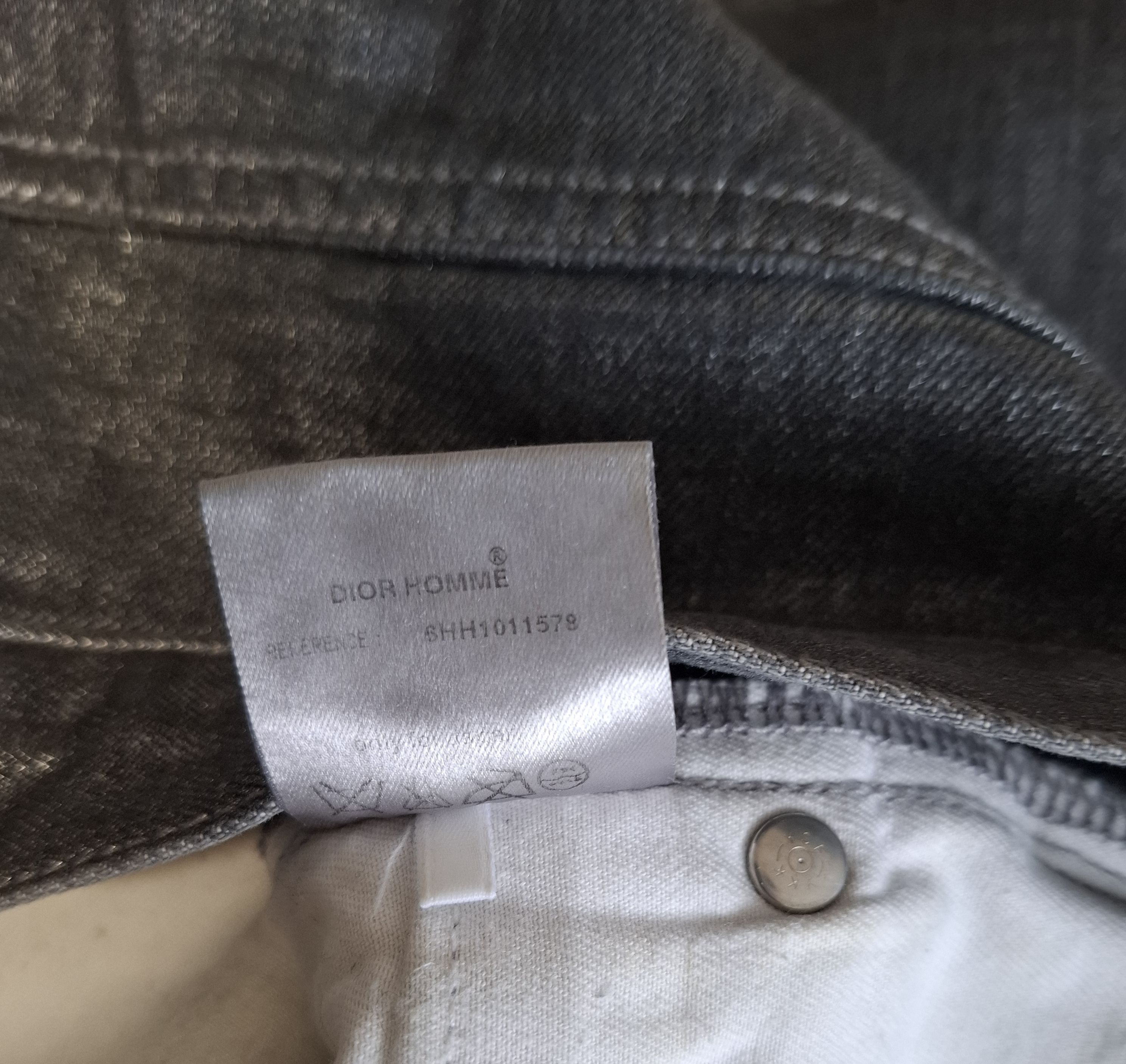 Dior × Hedi Slimane Dior Homme 06 Radioactive jeans Size US 32 / EU 48 - 5 Thumbnail