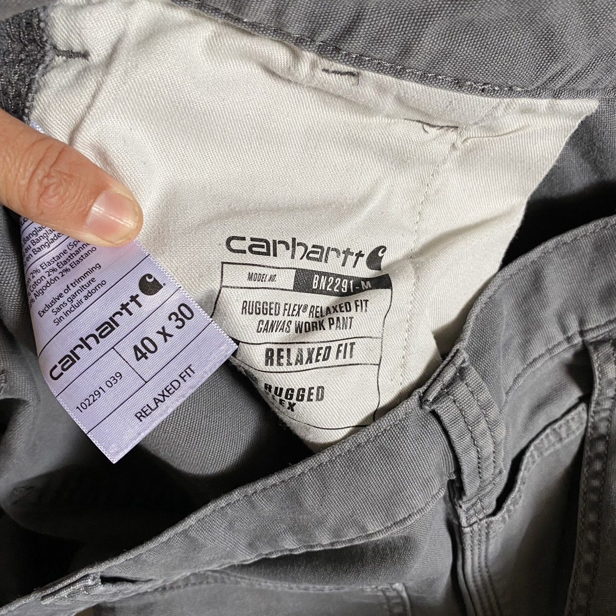 Carhartt Carhartt Rugged Flex Work Pants 40x30 Relaxed Fit Workwear Size US 40 / EU 56 - 6 Thumbnail