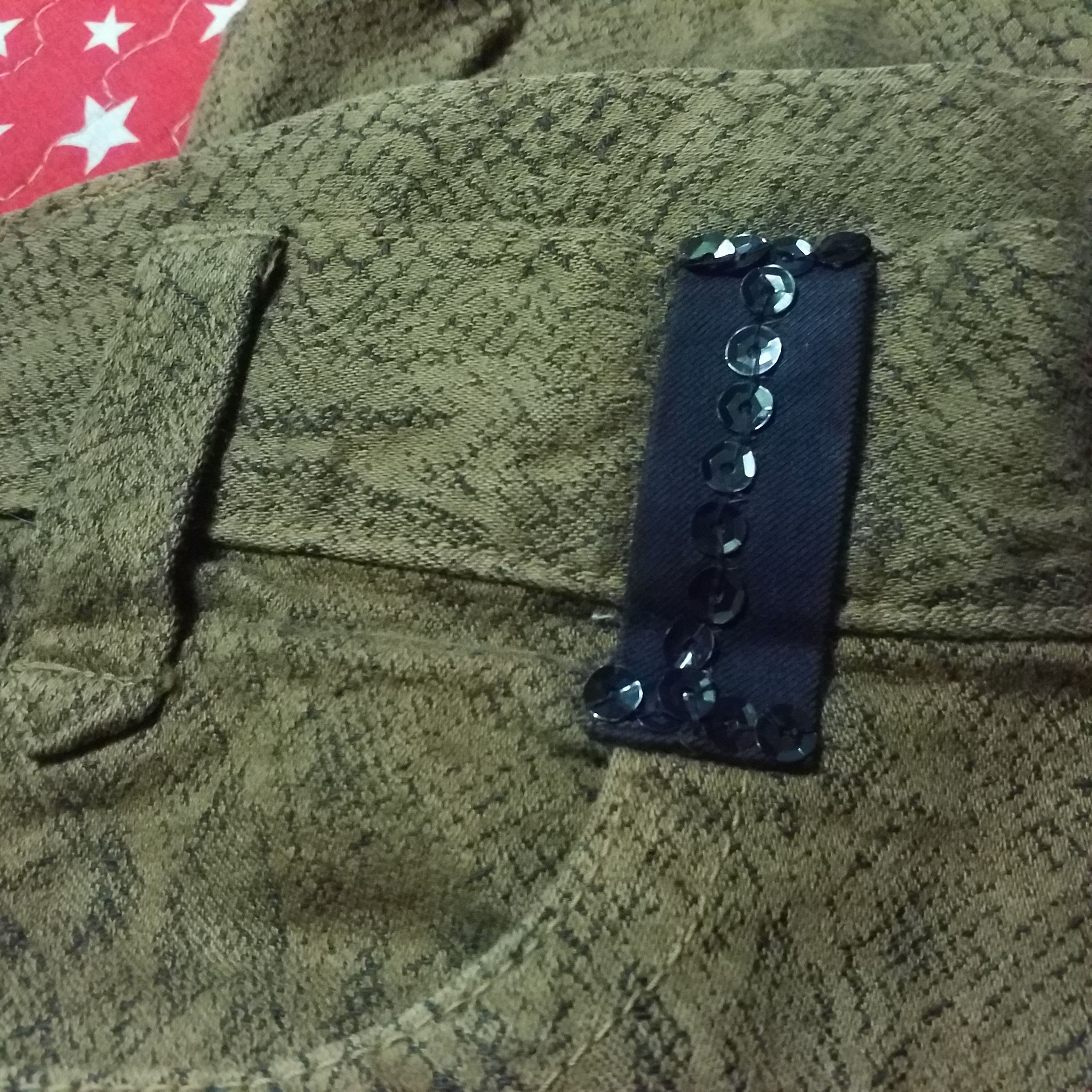 Japanese Brand ACOUSTIC JEANS SNAKE DESIGN KNITE NOT PRINT Size 38" / US 16 / IT 52 - 10 Thumbnail