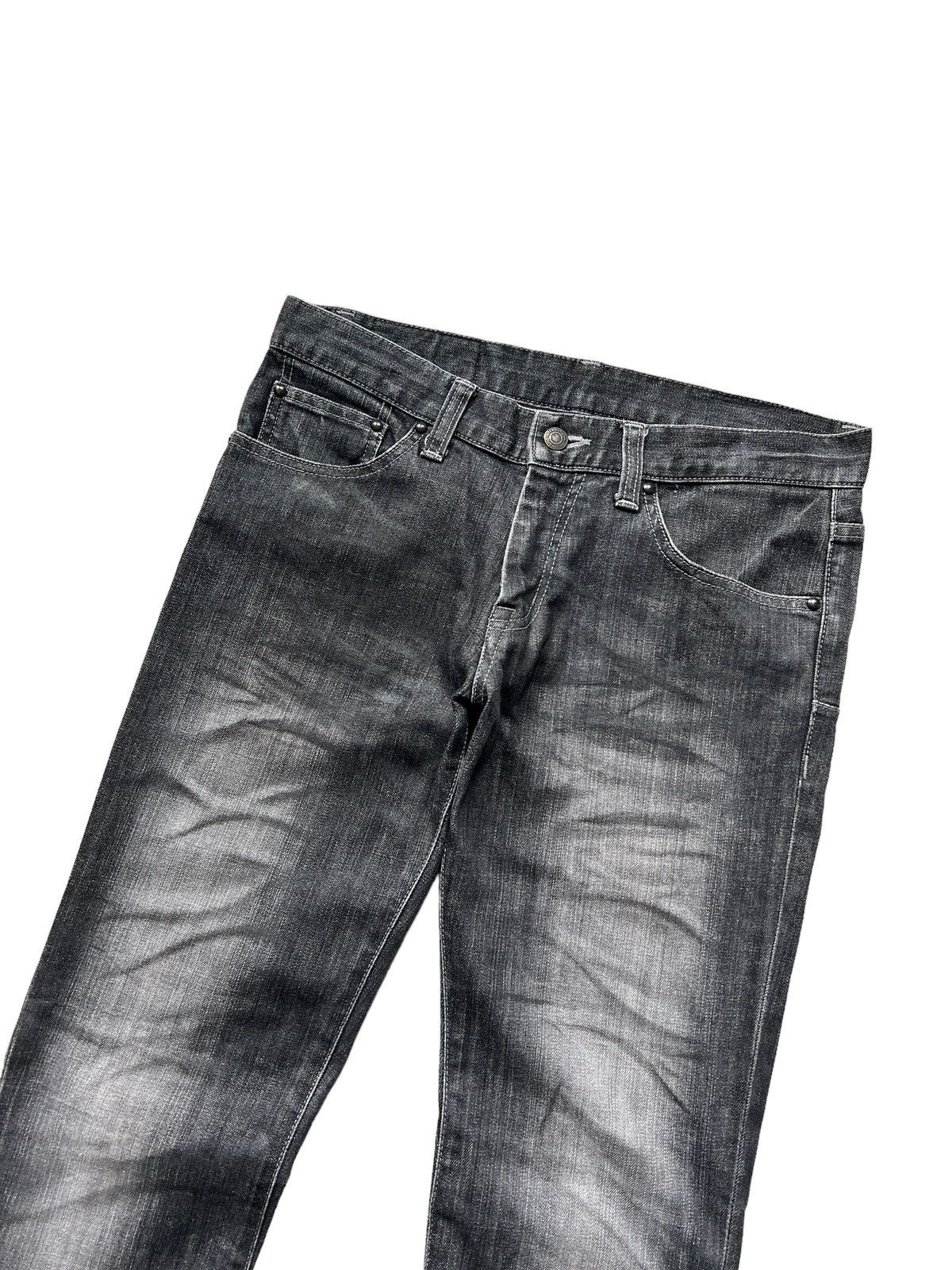 Tornado Mart Tornado Mart Goth Slim Flare Denim Size US 32 / EU 48 - 3 Thumbnail