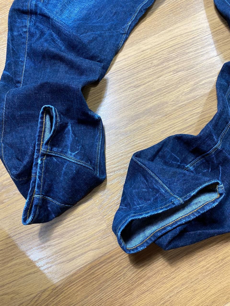 G-Star Crazy Crash Dirty Baggy Faded Jean Japan Avant Garde Style Size US 31 - 15 Thumbnail