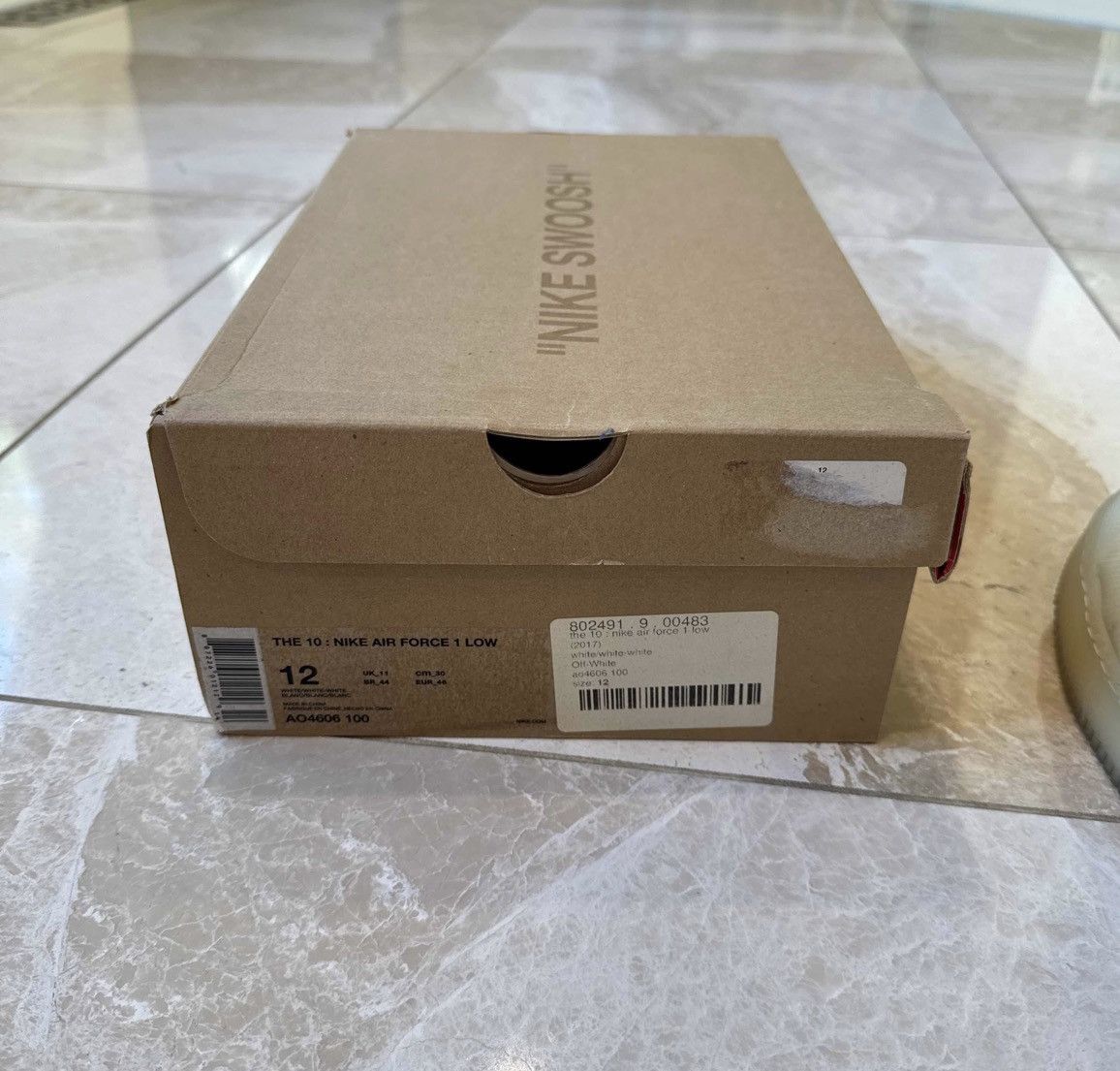 Nike × Off-White Off White x Nike Air Force 1 Low 'The Ten' Size US 12 / EU 45 - 7 Thumbnail