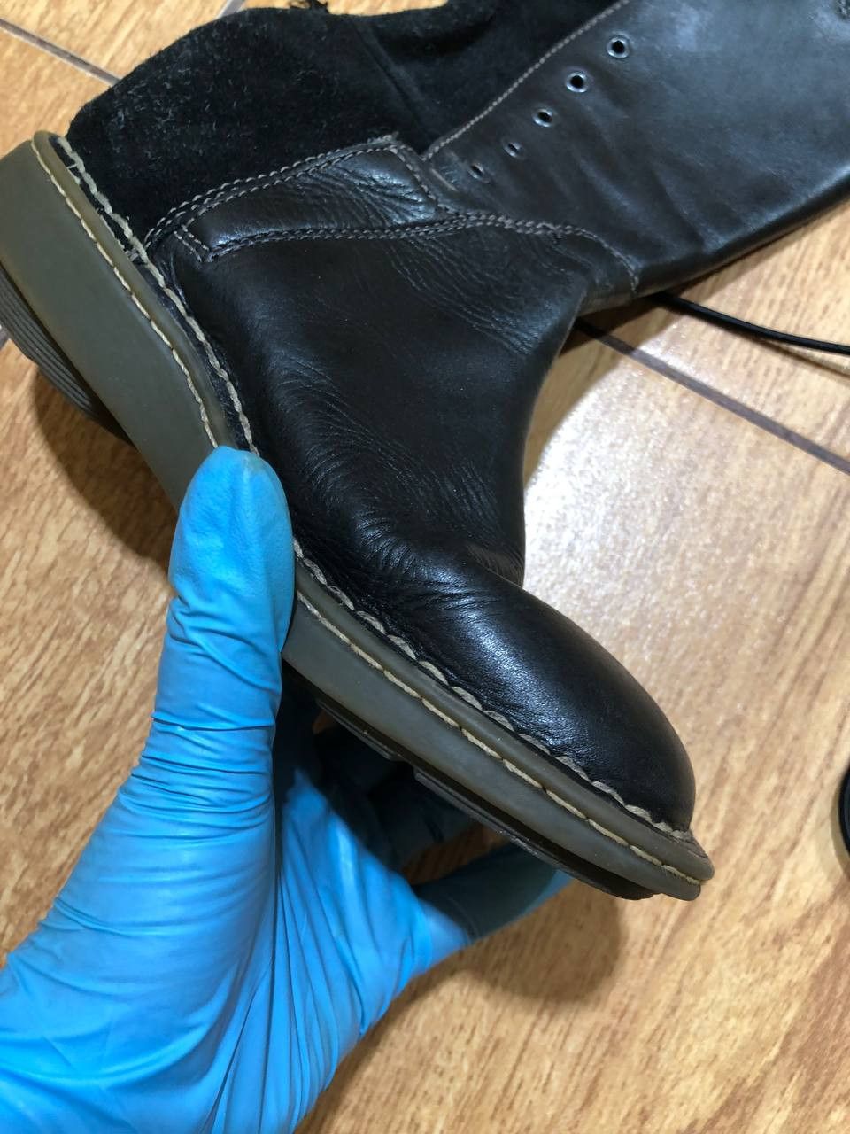 Dr. Martens Vintage Dr. Martens Leather Boots Size 4 Size US 4 / IT 34 - 16 Thumbnail