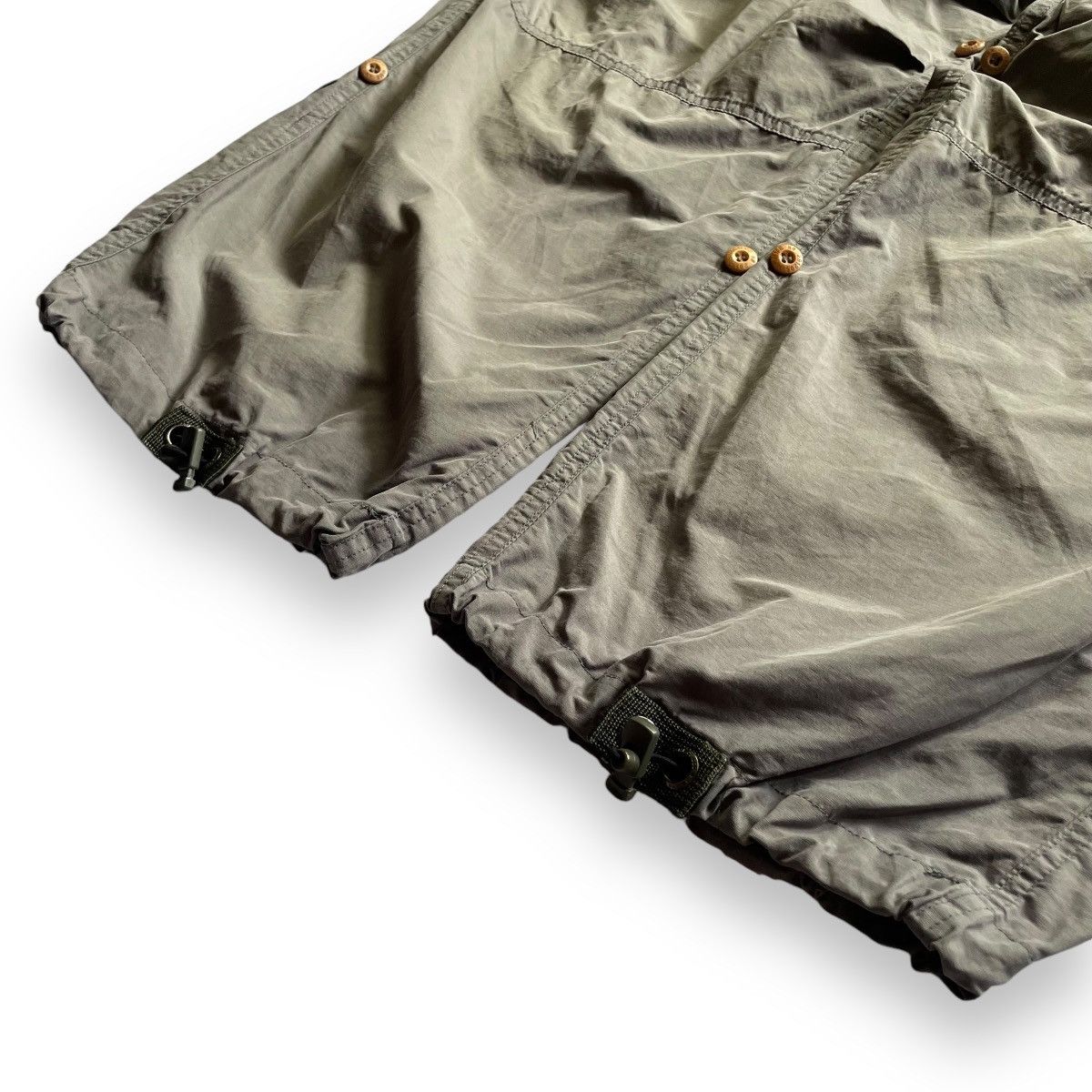 20471120 🇯🇵 291295 = HOMME 3 WAYS NYLON PARACHUTE CARGO PANTS Size US 34 / EU 50 - 10 Thumbnail