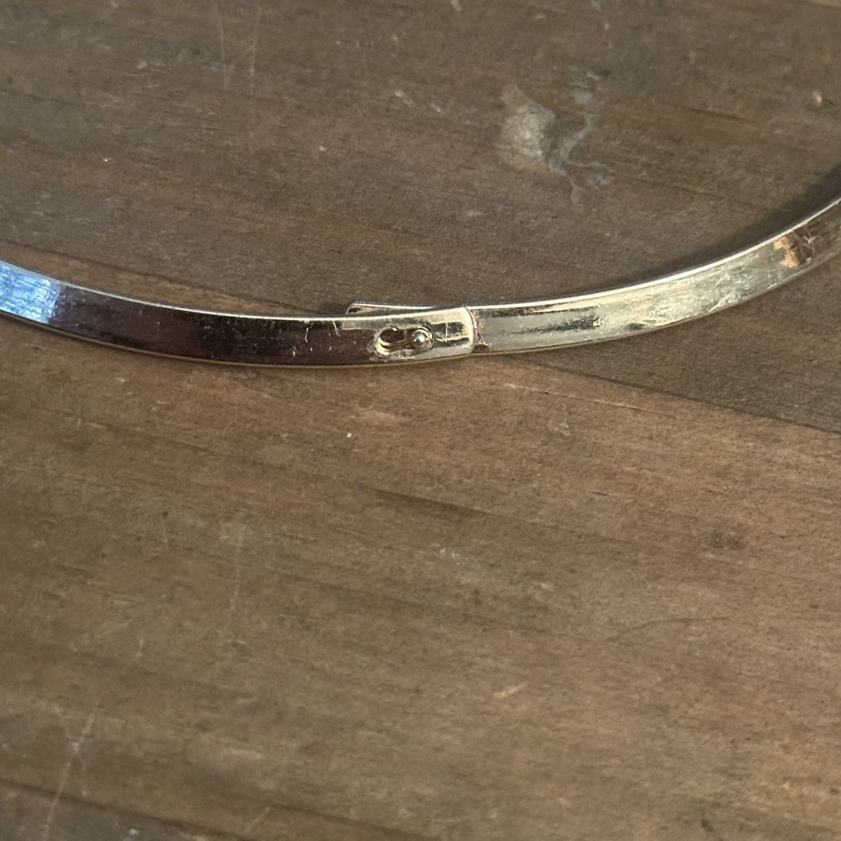 Other Gold tone hoop collar necklace Size ONE SIZE - 3 Thumbnail
