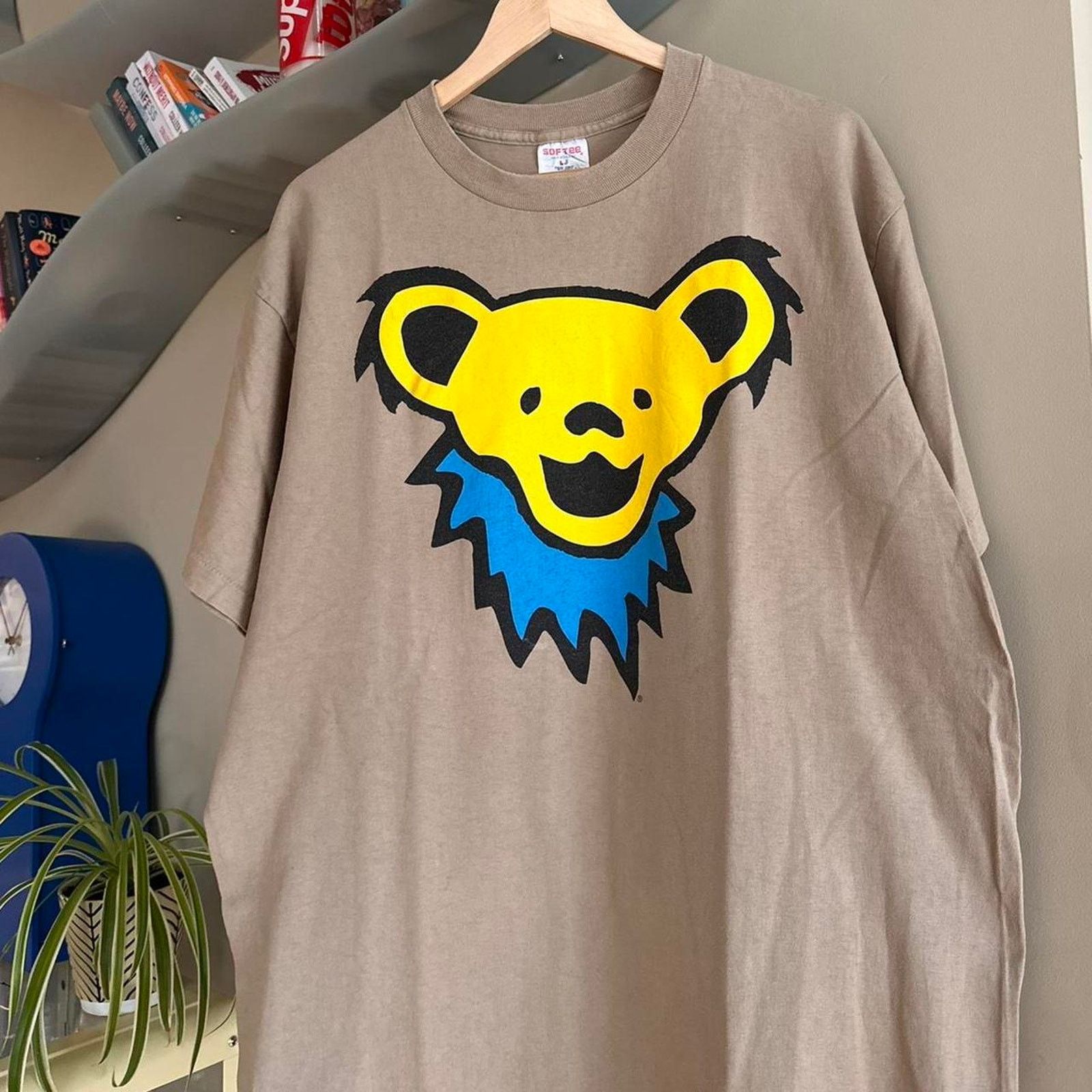 Band Tees × Grateful Dead × Vintage Vintage Grateful Dead Bear Shirt Size US XL / EU 56 / 4 - 2 Thumbnail