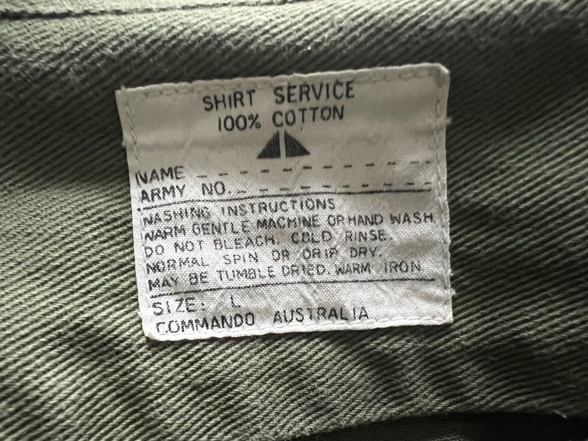 Vintage Military : Australia Commando Shirt Service Size US L / EU 52-54 / 3 - 11 Thumbnail